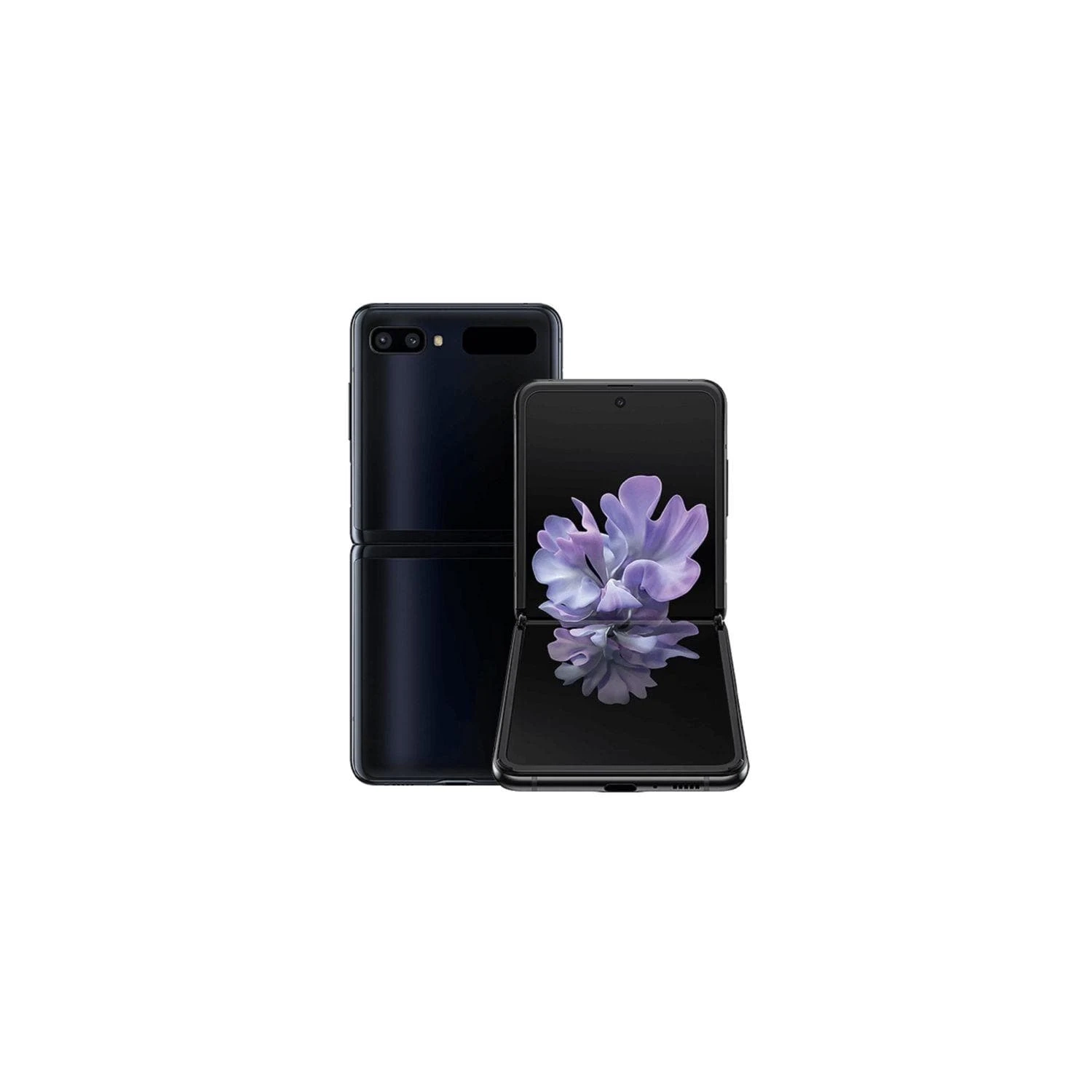 Samsung Galaxy Z Flip F700F DS (256GB/8GB, Mirror Black) - Brand New