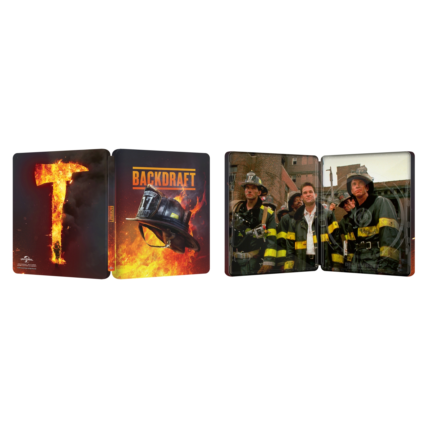 Backdraft [SteelBook] [Blu-ray Ultra HD 4K] [1991]