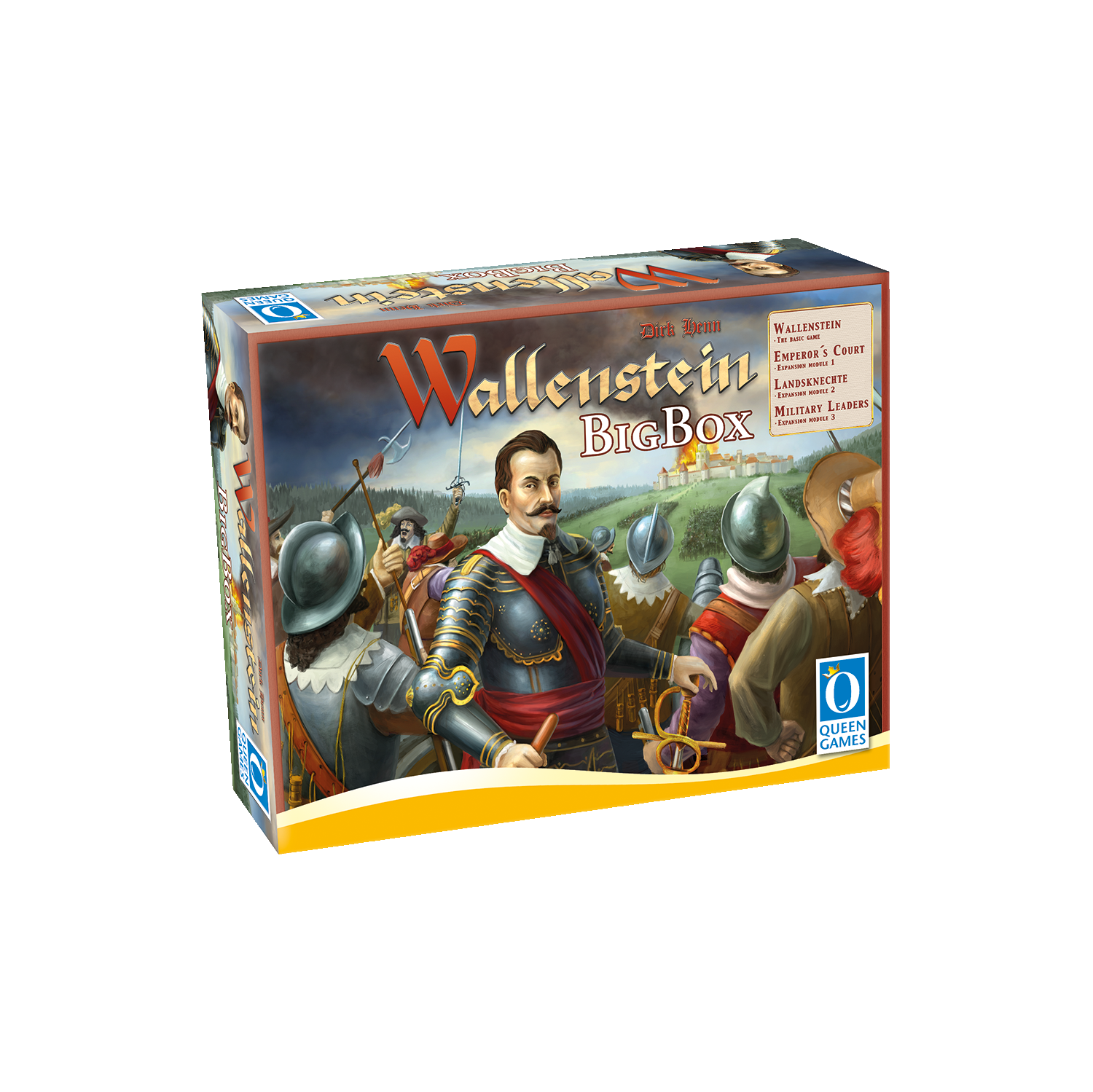 Queen Games Wallenstein Big Box 3-5 players, ages 14+, 90-120 minutes