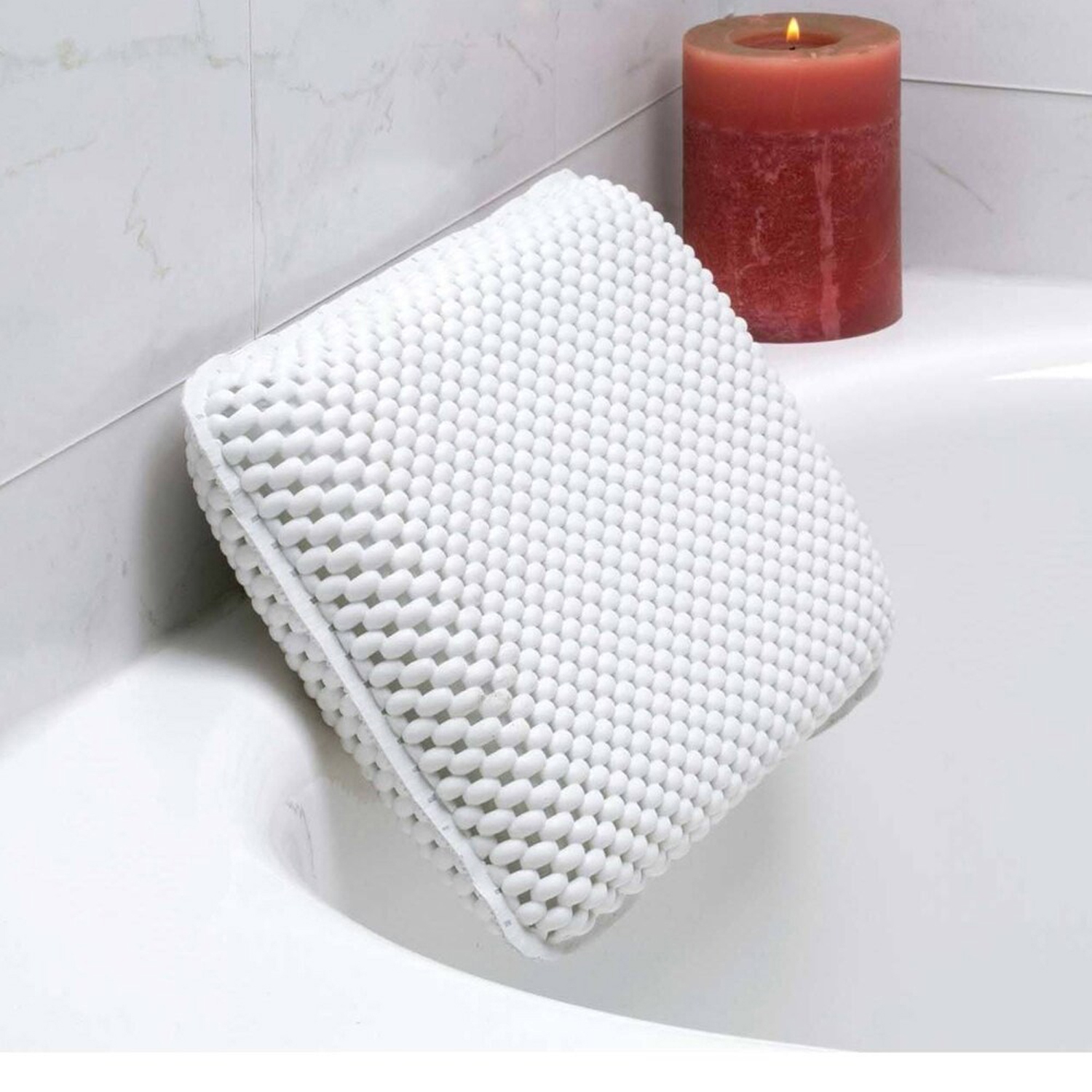ITY International - Bath Cushion, 11" x 7" x 2.1", White
