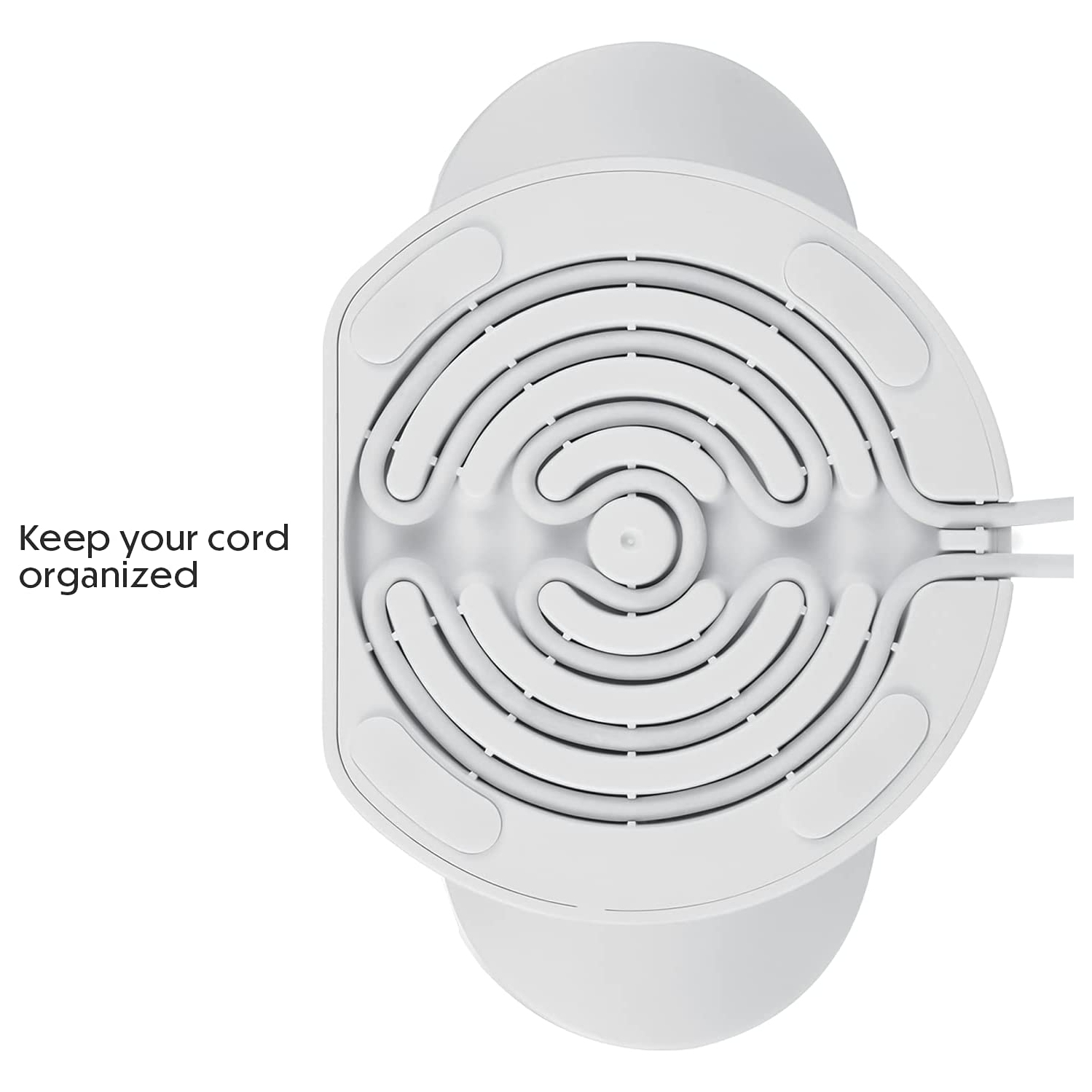 Wasserstein Adjustable Stand for Google Nest Hub - Made for Google (Chalk)