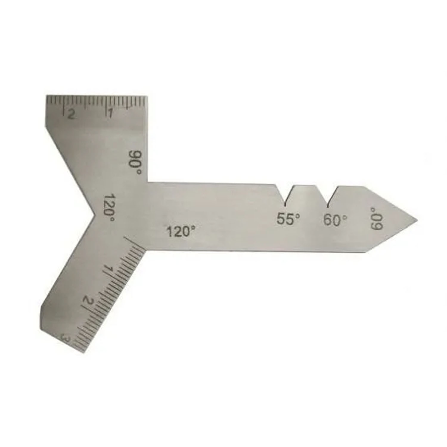 Center Gauge Angle Degrees Template Inch Metric Screw 55/60 Thread Pitch Gauge Measuring Lathe Tools