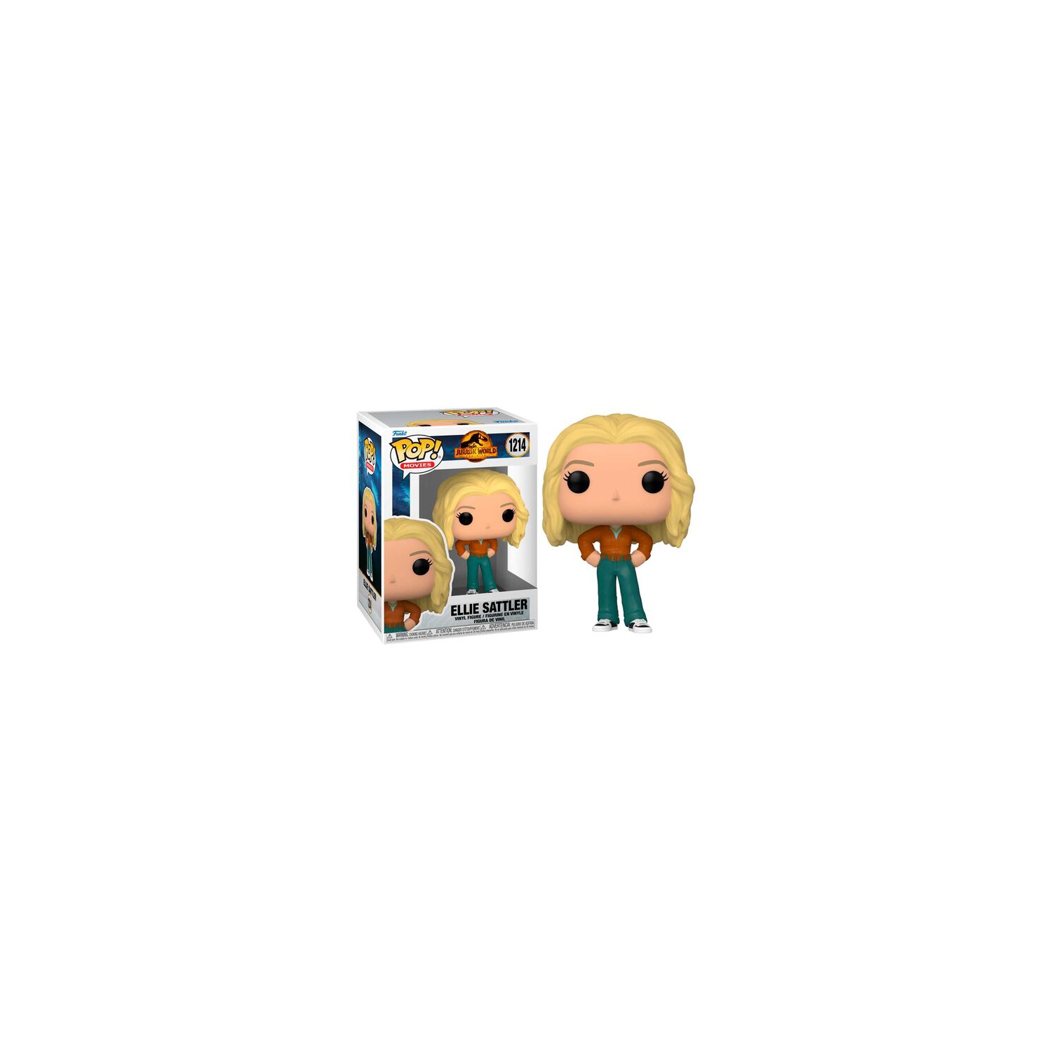 Pop Movies Jurassic World de 3.75 po - Ellie Sattler no 1214