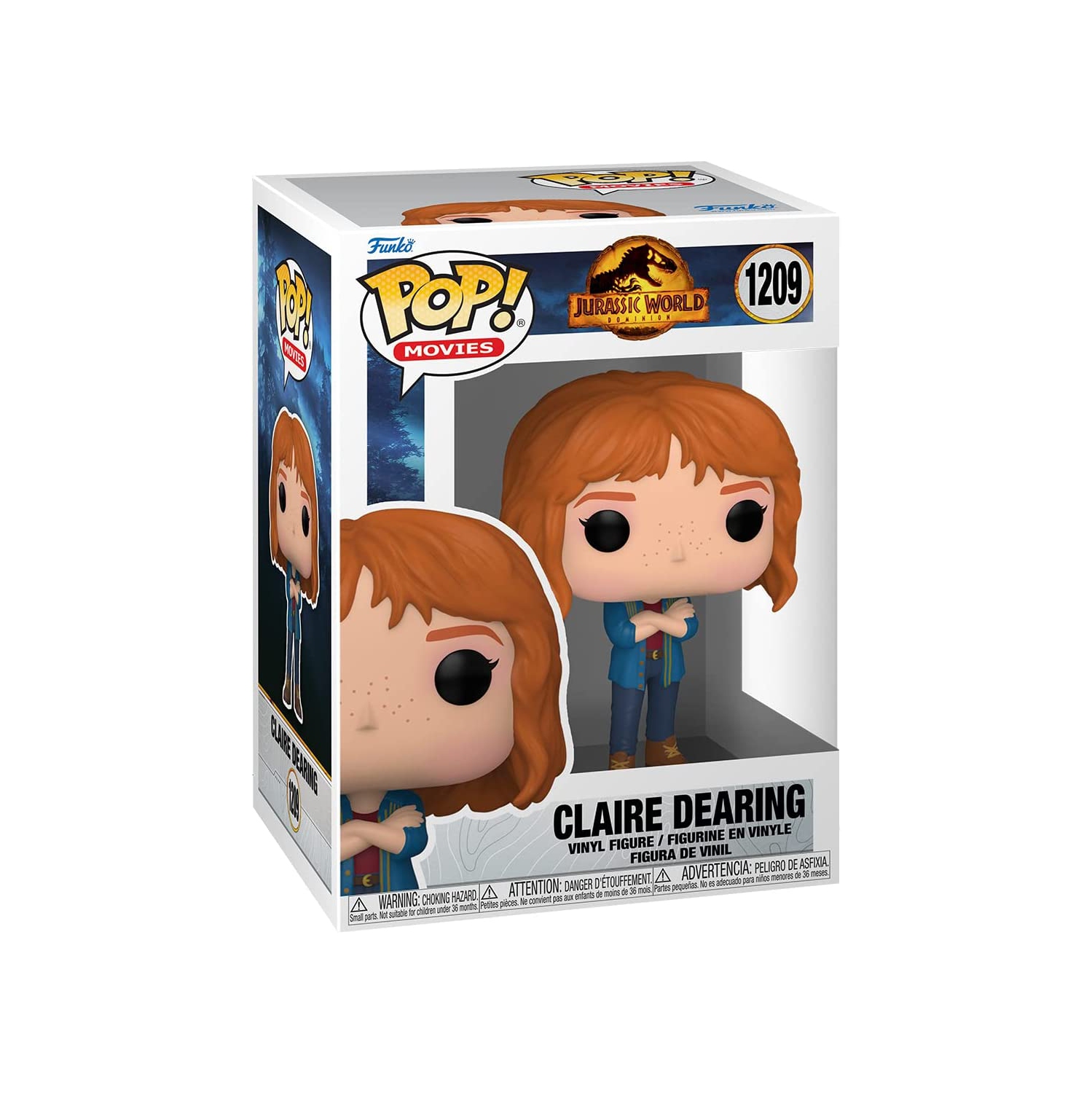 Pop Movies Jurassic World de 3.75 po - Claire Dearing #1209