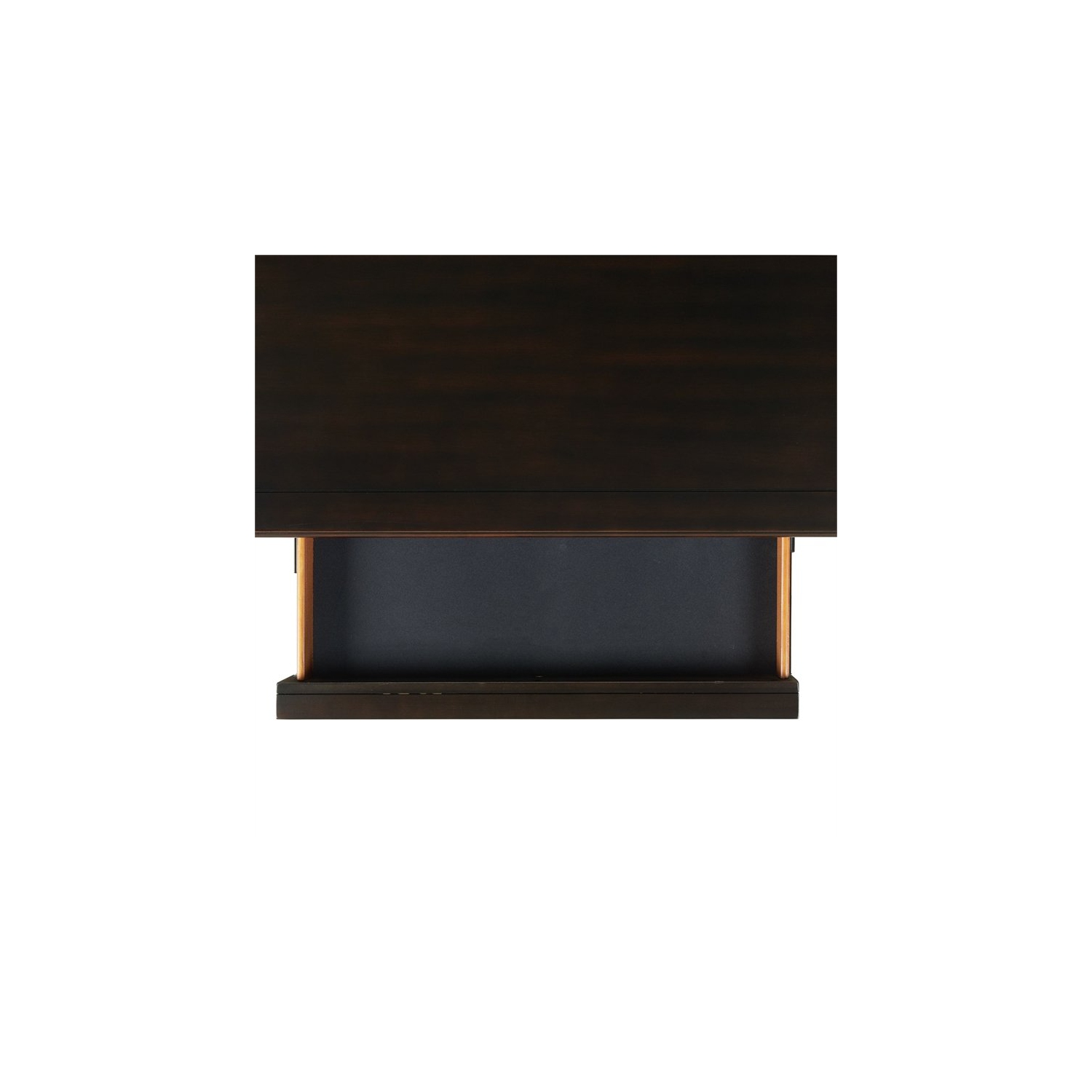 Table de chevet à 3 tiroirs Brooks de Picket House Furnishings avec ports USB - Noir