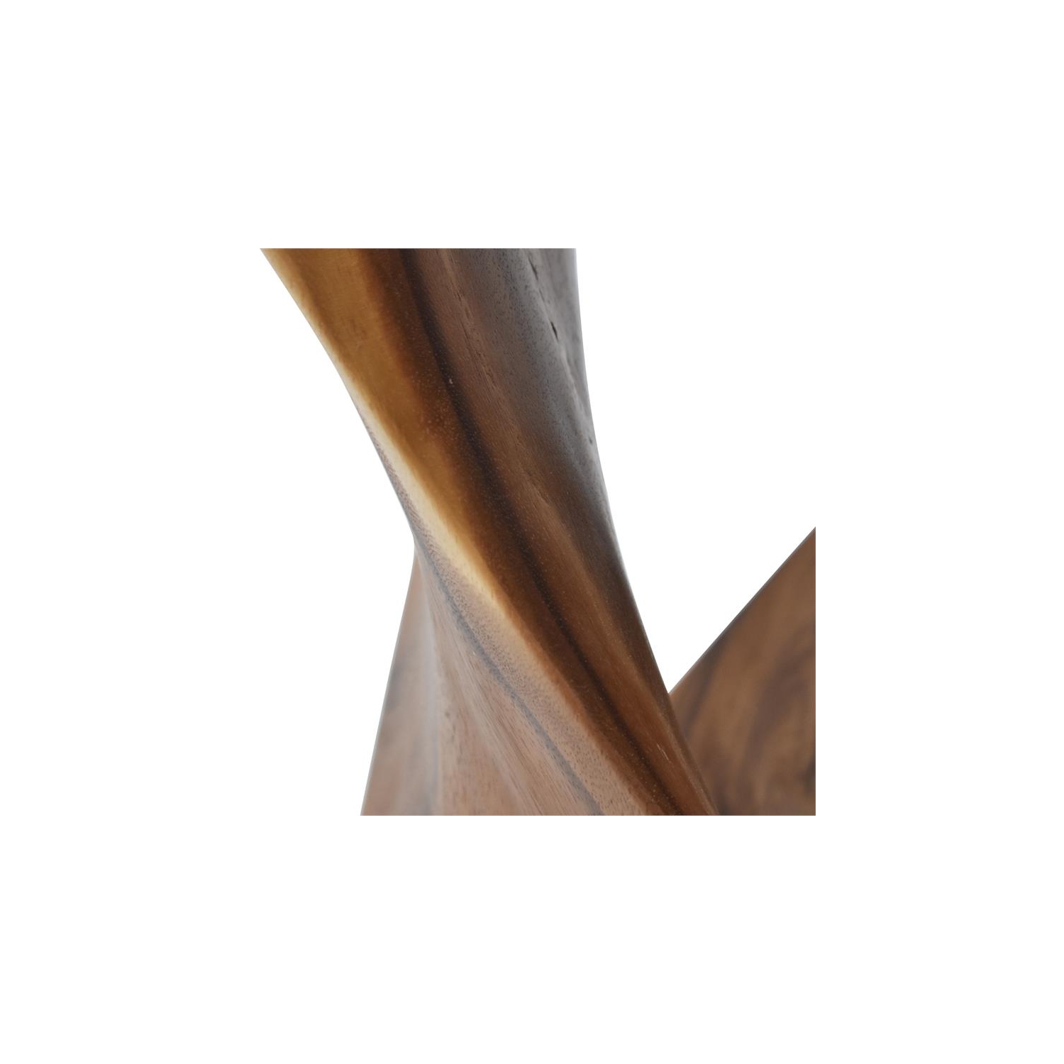 Table d’appoint en bois naturel avec glacis Solana de Steve Silver