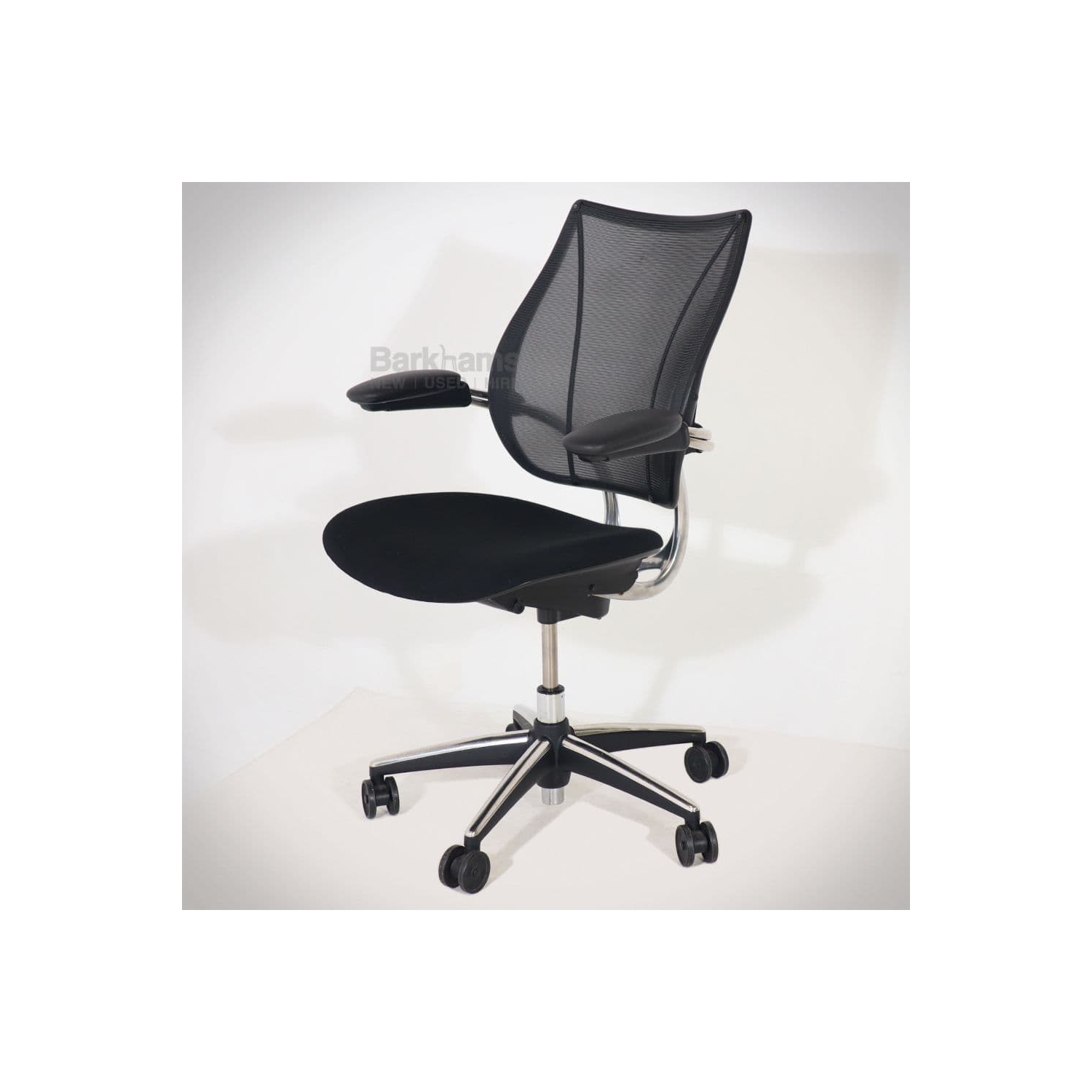 Human Scale Liberty Chair | Black | Refurbished/Renewed by Chairorama