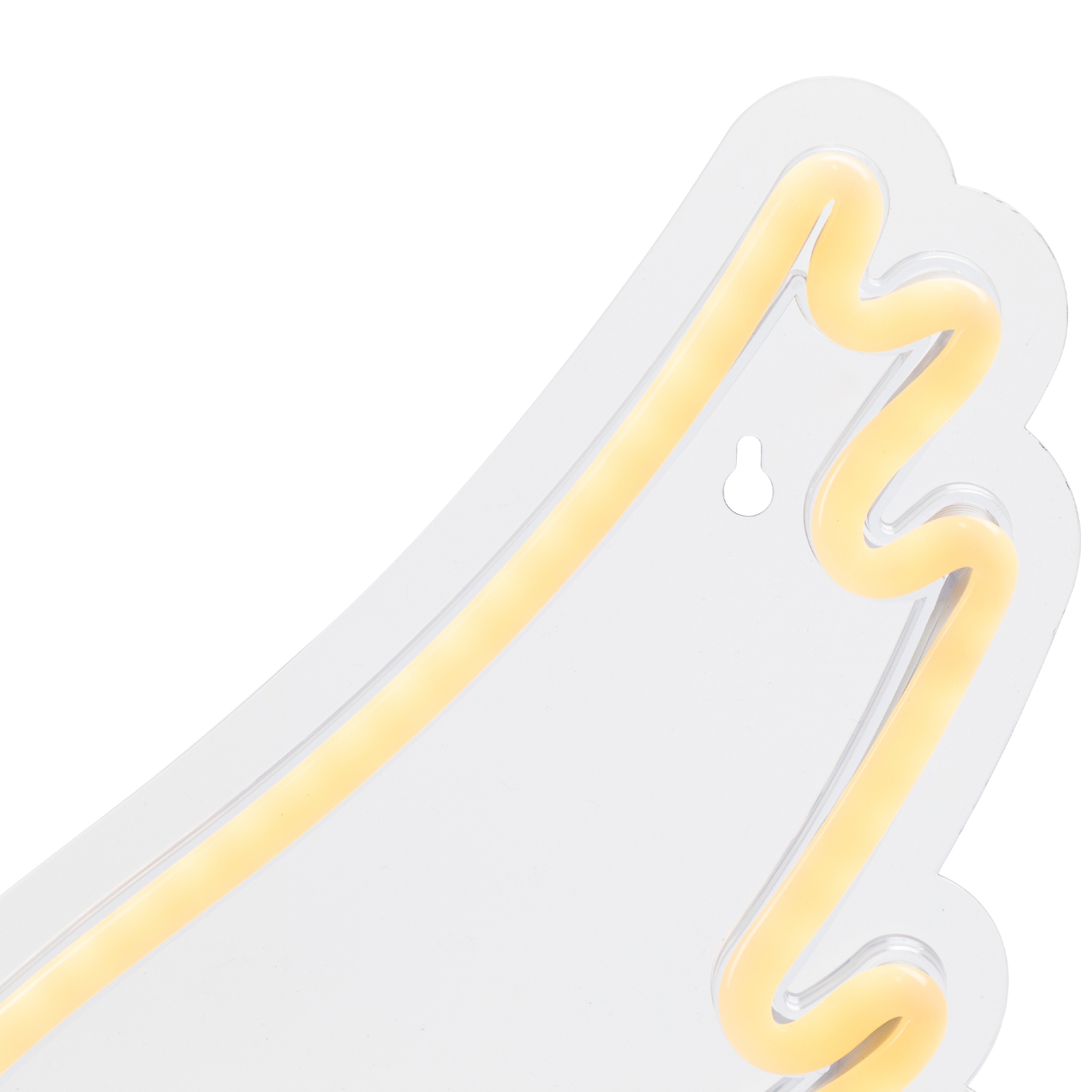 17.5" LED Lighted Neon Angel Wings Wall Sign