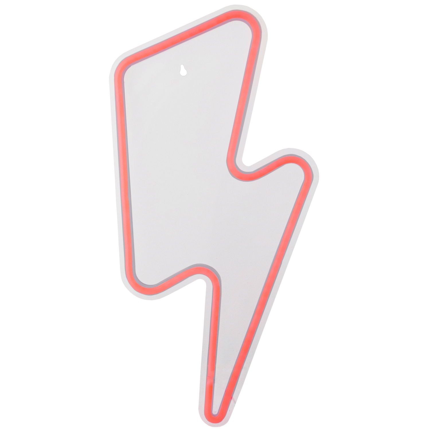 Enseigne murale rouge LED NEON 18,75" à boulon