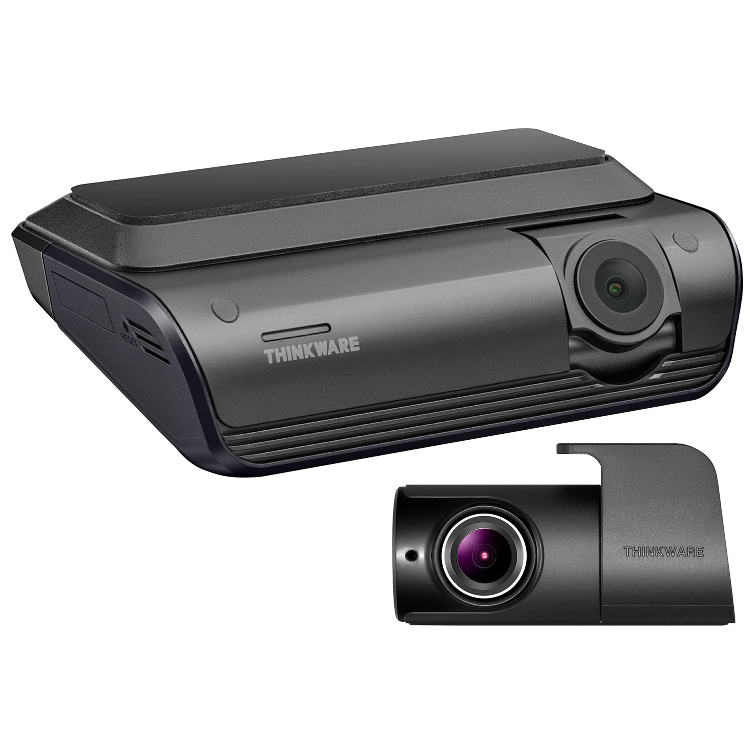 Thinkware Q1000 1440p Dash Cam with Wi-Fi, GPS & Rear Camera