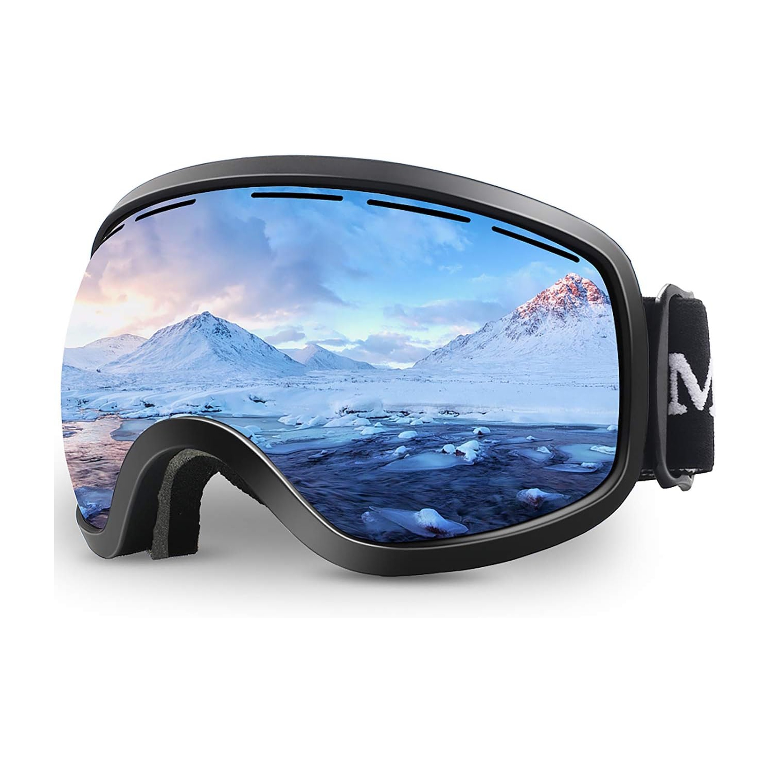 OTG Design Ski & Snowboard Goggles for Men, Women & Youth with 100% UV Protection