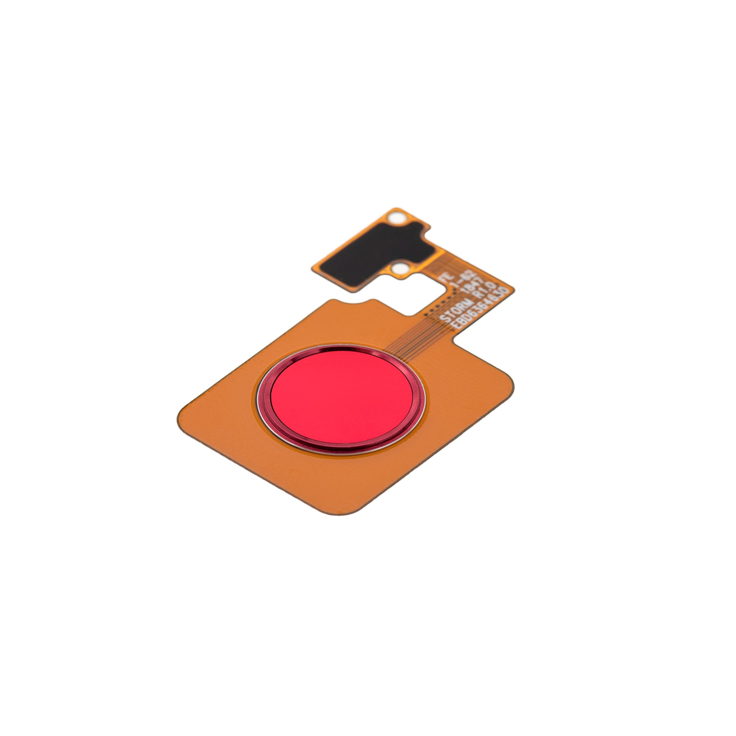 Replacement Home Button / Fingerprint Scanner Flex Cable For LG G8 ThinQ / V50 ThinQ 5G - Red