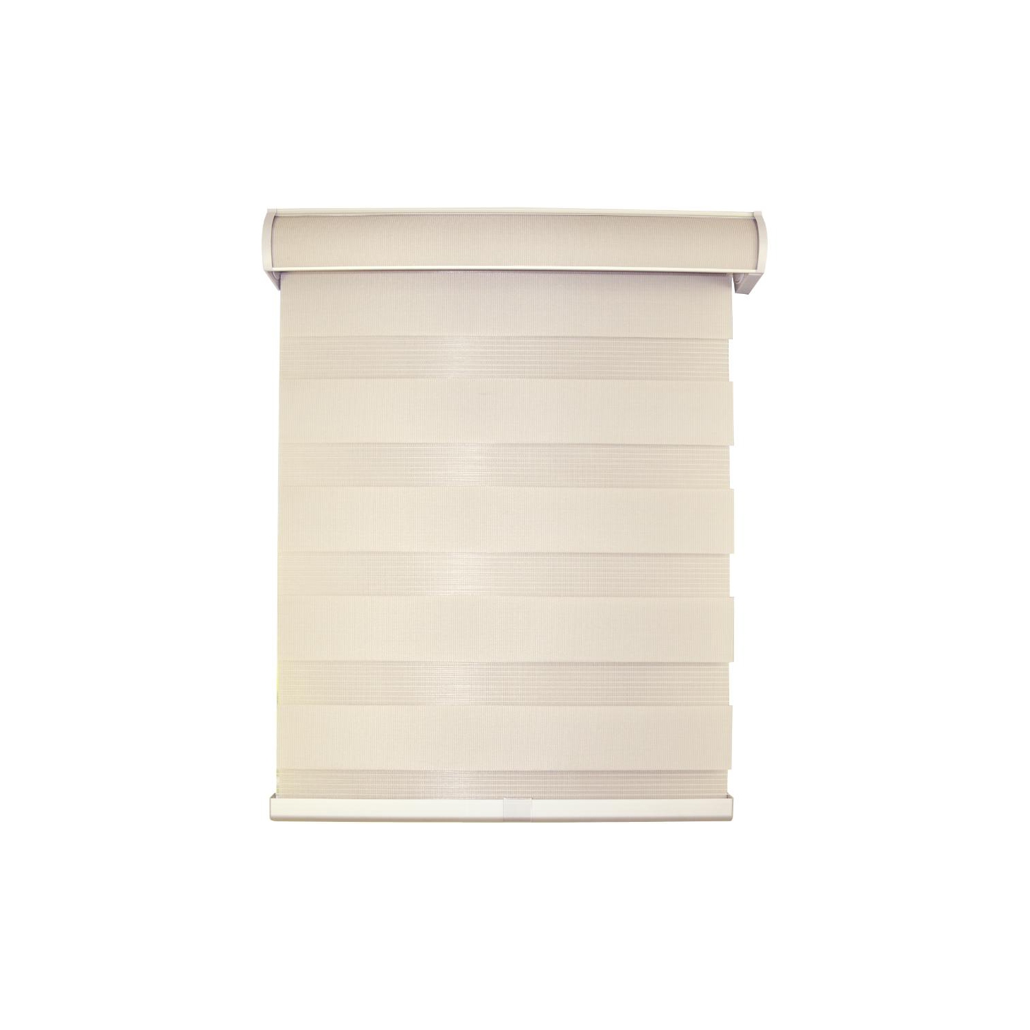 Store de fenêtre sans fil en tissu étain de 24 x 48&nbsp;po