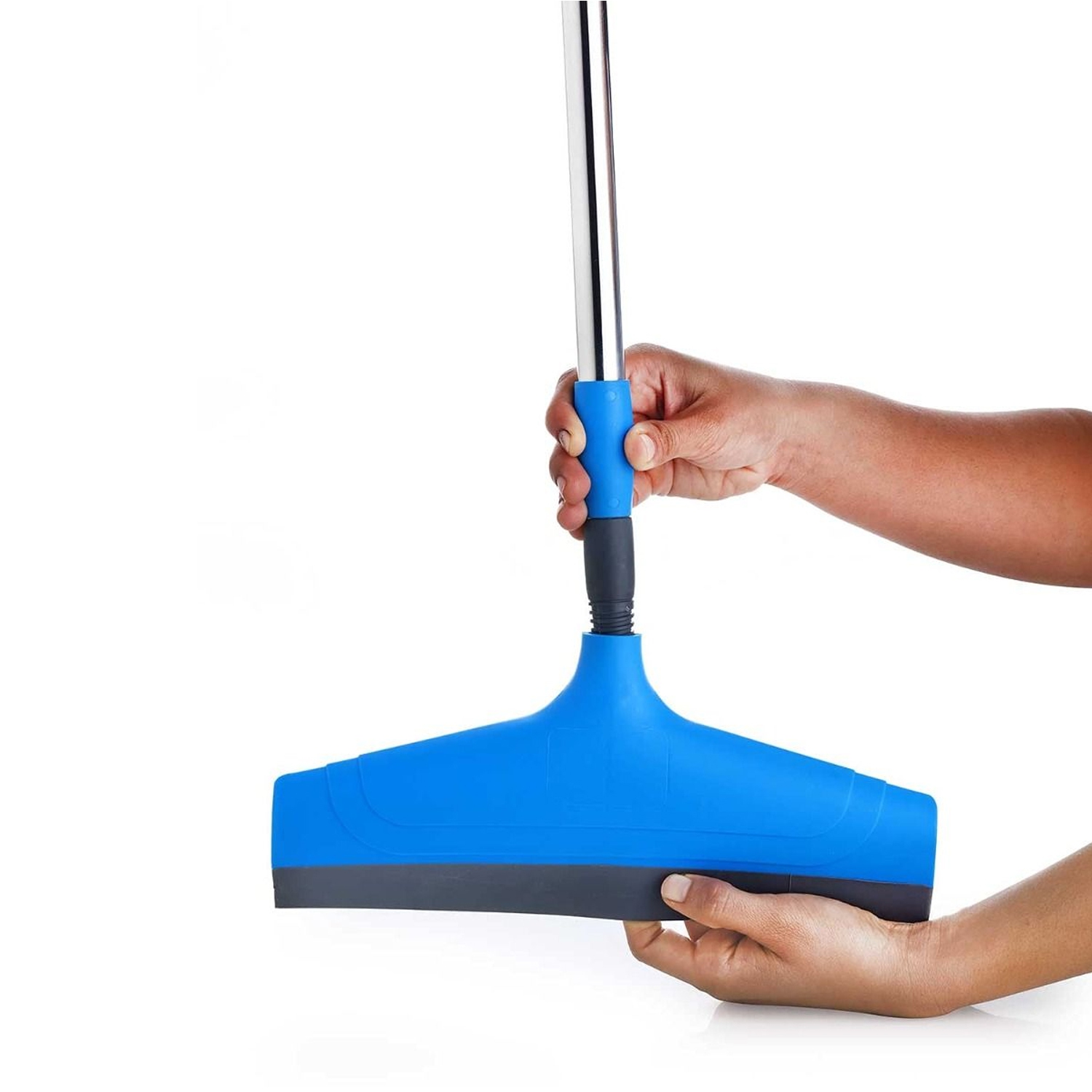 Floor Stainless Steel Rod Wiper Cleaner for Concrete/Tile Floor, Glass, Window, Garage, Deck and Shower