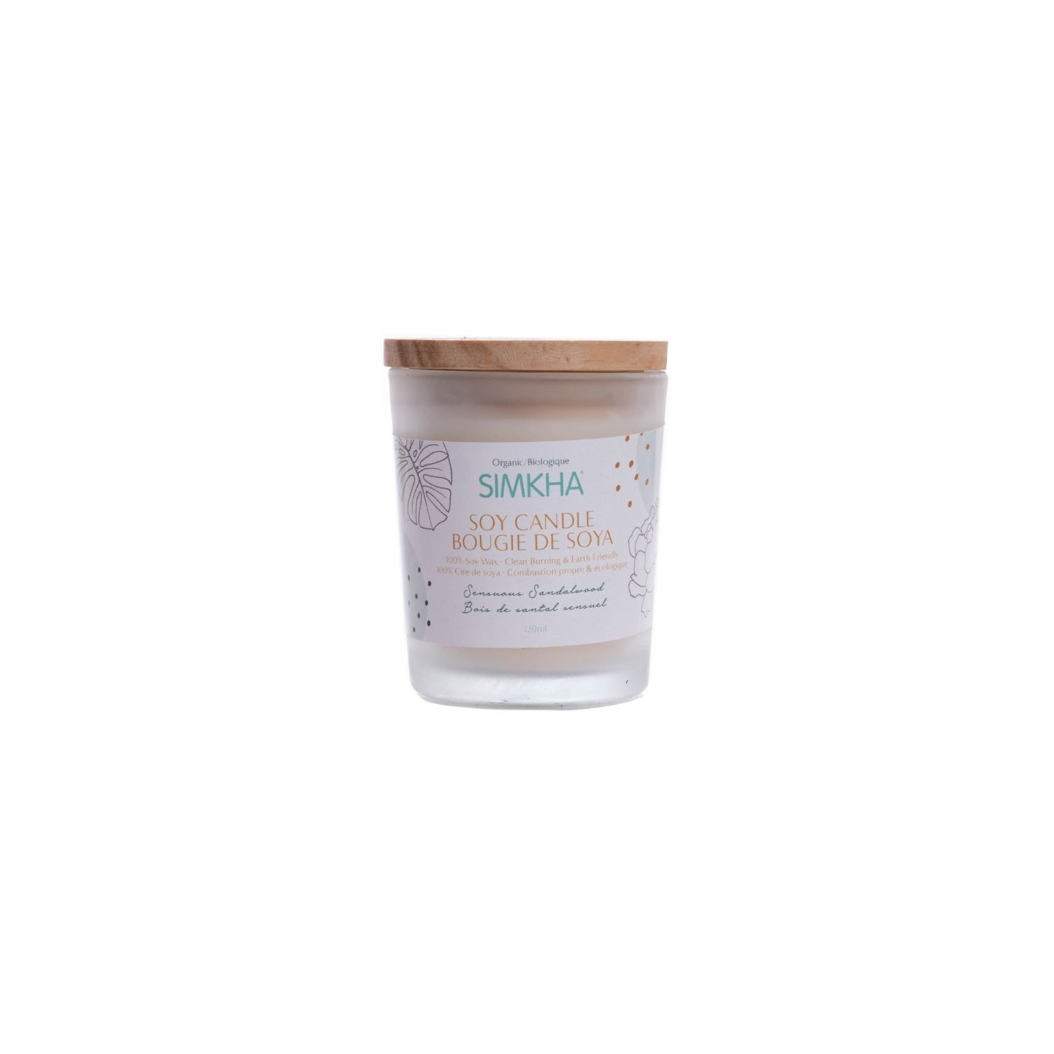 Sandalwood soy candle