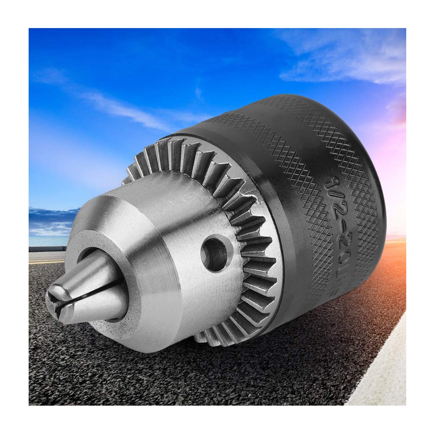 13mm Drill Chuck with Key: For 1/2" Drill Chucks, Woodworkers: Enhance Your Woodworking Projects with this Reliable Chuck