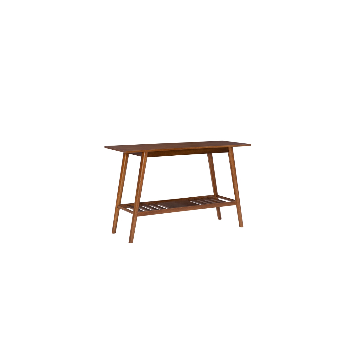 Linon Samantha Wood Console Table in Brown