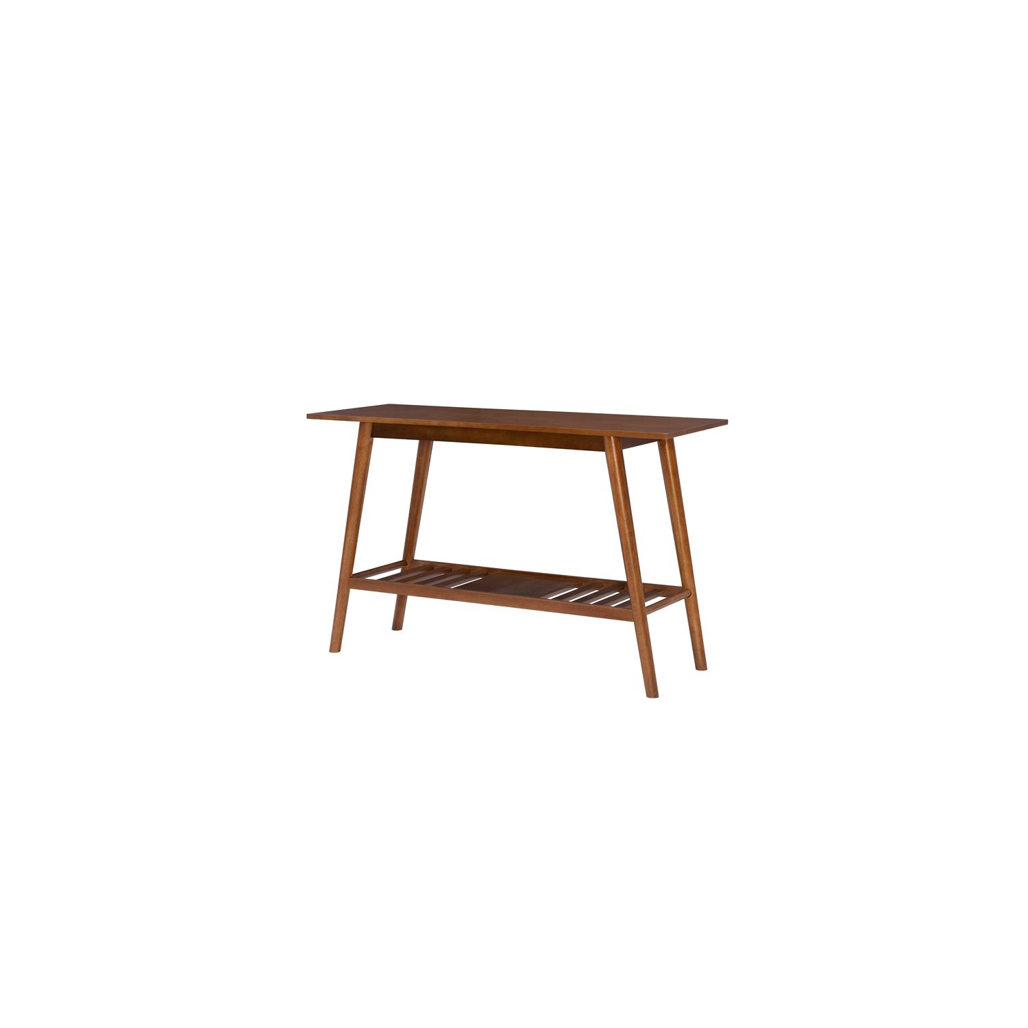 Linon Samantha Wood Console Table in Brown