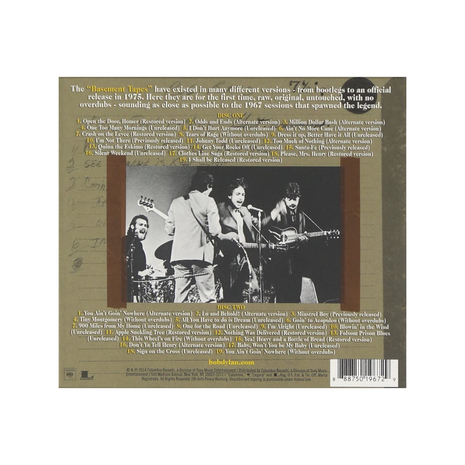 The Basement Tapes Raw: The Bootleg Series Vol. 11