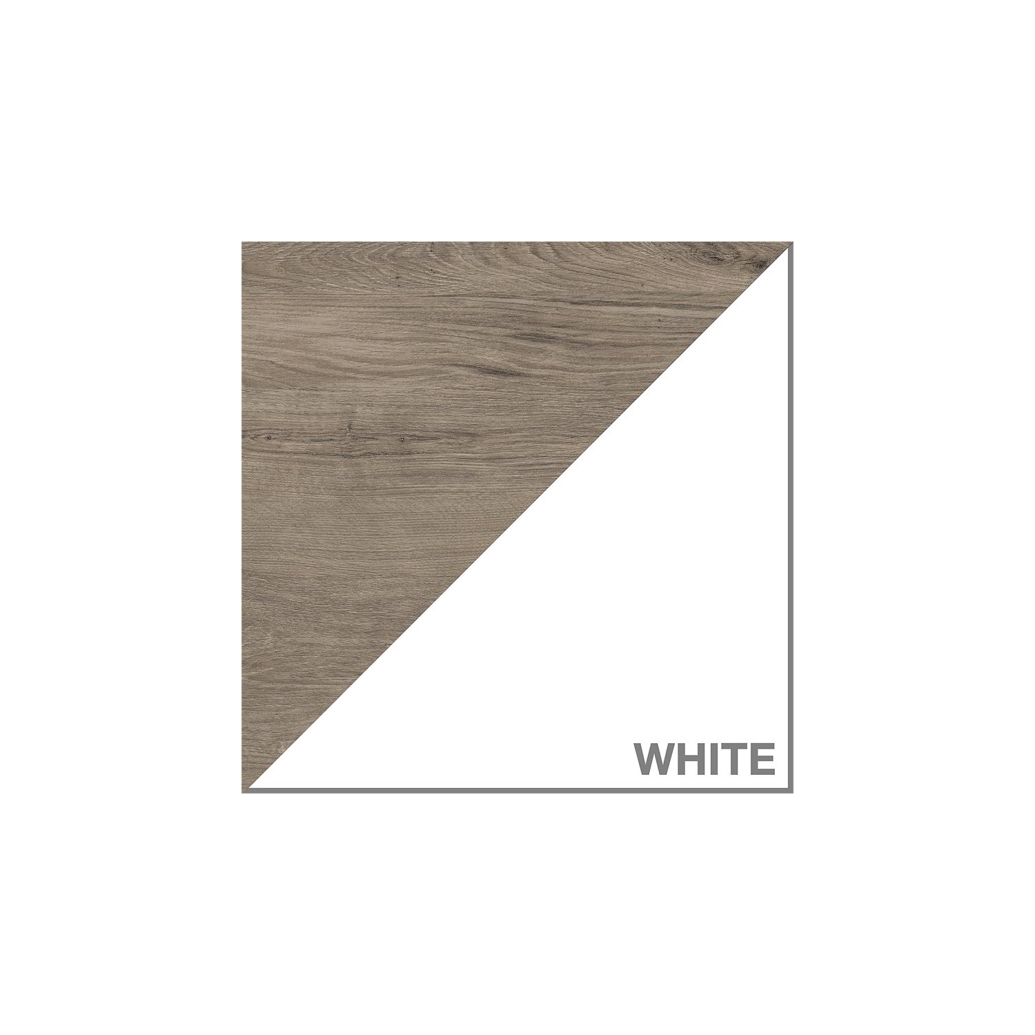 Atlin Designs Modern 6 Cube Bookcase in Shiplap Gray/White - Engineered Wood