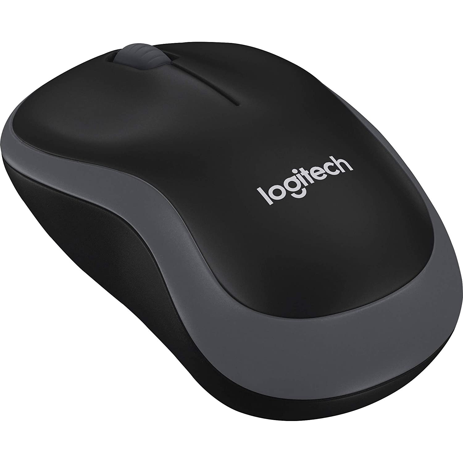Souris sans fil M185, 2,4 GHz avec mini récepteur USB, autonomie de 12 mois, suivi optique de 1000 ppp, ambidextre, Co.