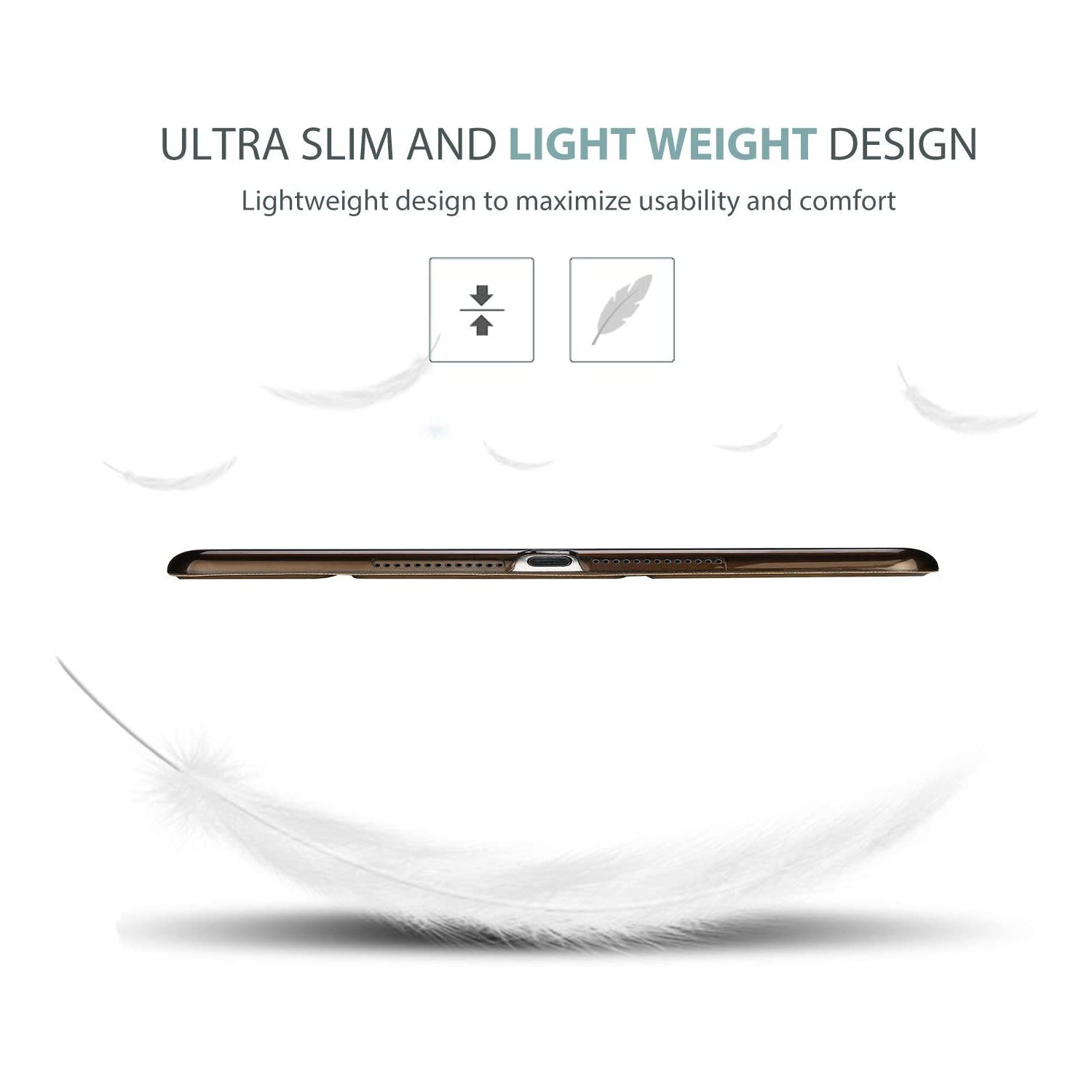 iPad 9.7 Case 2018 iPad 6th Generation / 2017 iPad 5th Generation Case - Ultra Slim Lightweight