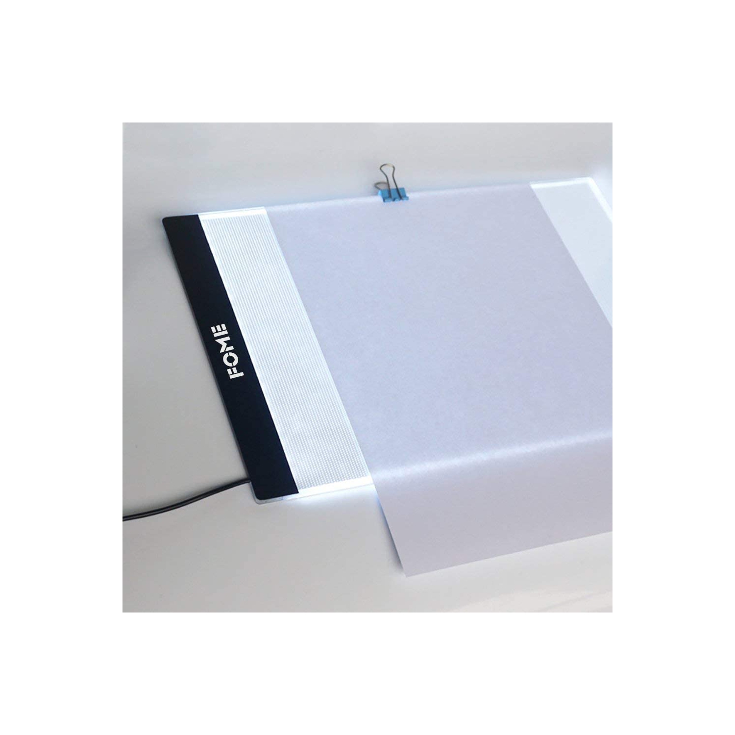 Boîte lumineuse A4, caisson lumineux A4 ultra-mince, USB, luminosité réglable, pavé de dessin