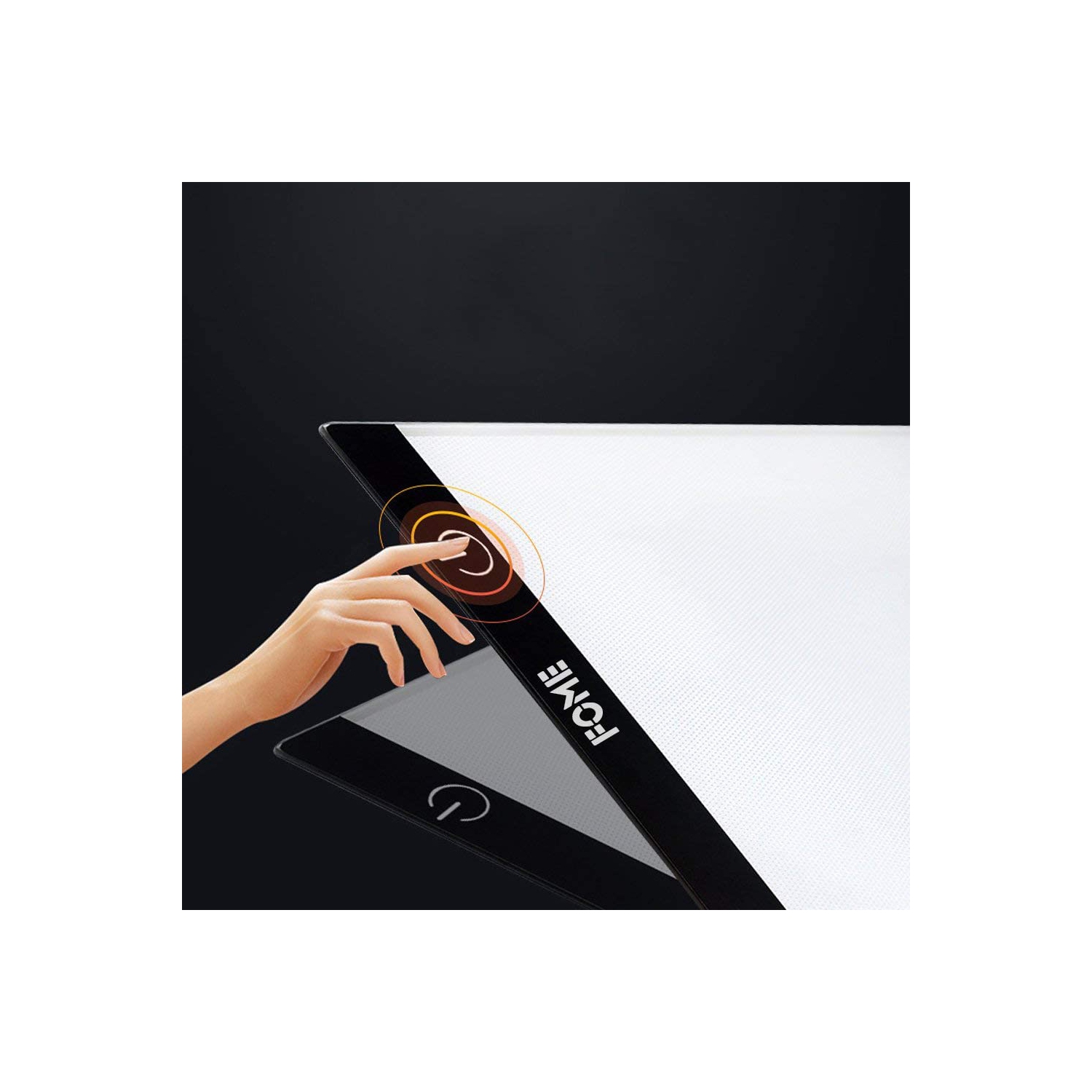 Boîte lumineuse A4, caisson lumineux A4 ultra-mince, USB, luminosité réglable, pavé de dessin