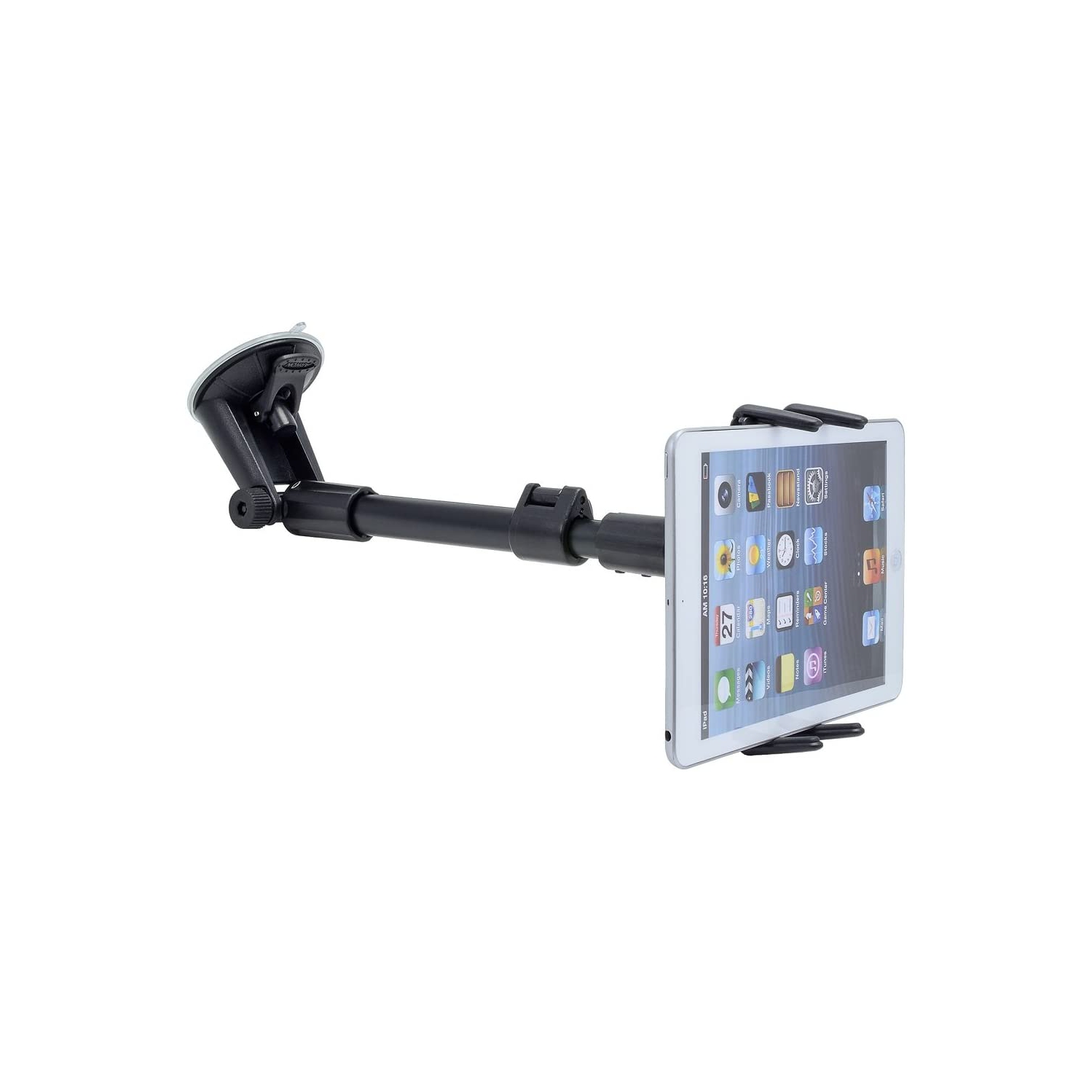 Smartphone and Midsize Tablet Windshield Mount for Apple IPad Mini iPhone 6 Plus 6 5S Samsung Galaxy S6 S5 S4