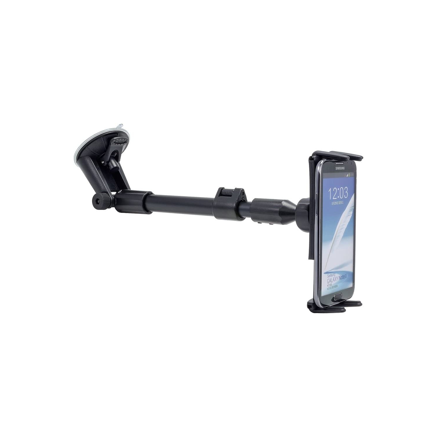 Smartphone and Midsize Tablet Windshield Mount for Apple IPad Mini iPhone 6 Plus 6 5S Samsung Galaxy S6 S5 S4