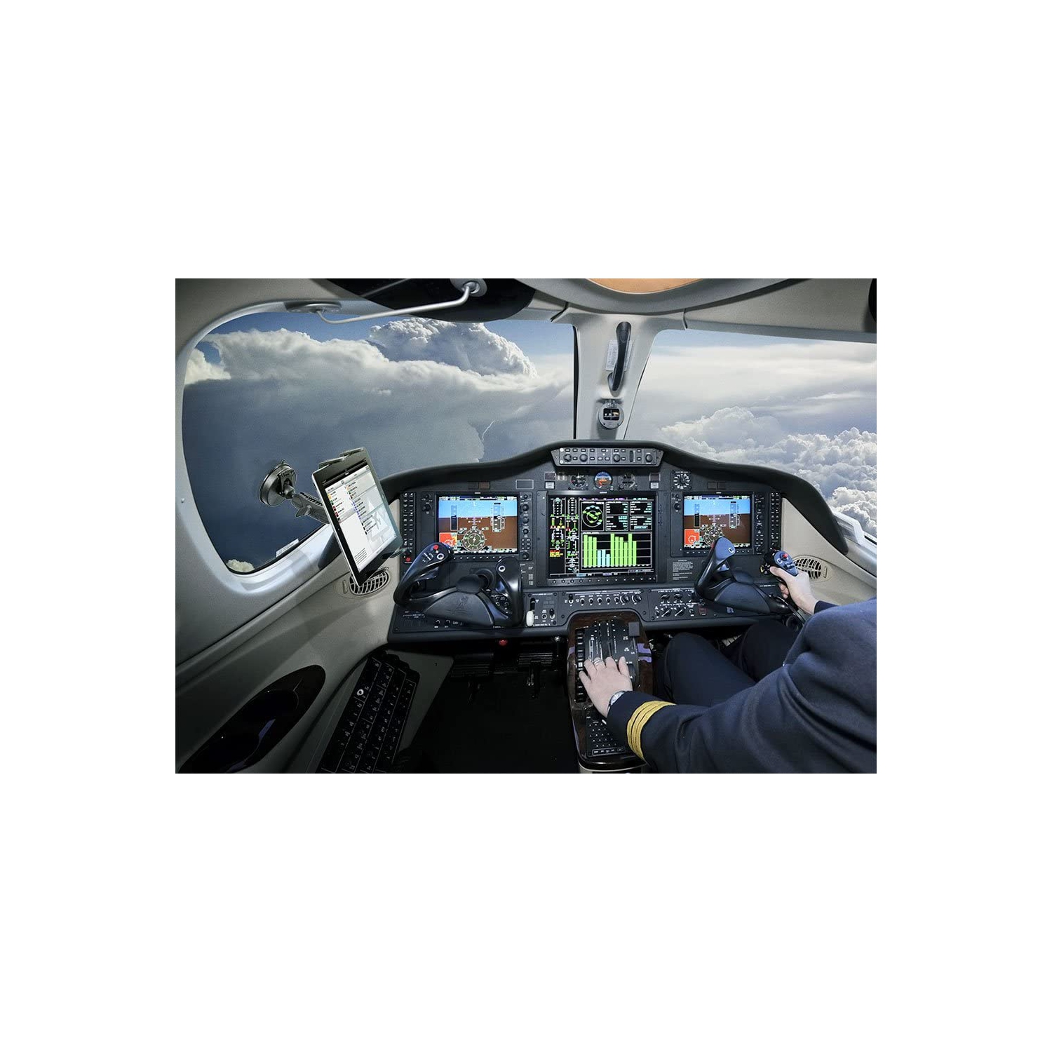 Heavy Duty Sticky Suction Tablet Mount for Apple iPad Air 2/iPad Air/iPad 4/3/2 Samsung Galaxy Note 10.1/Galaxy