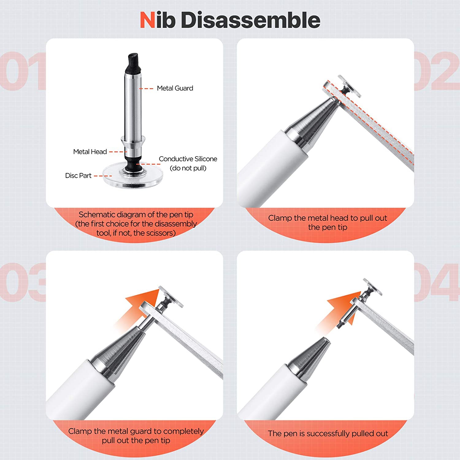 Stylet, écran tactile à pointe fine, compatible avec le stylet iPad