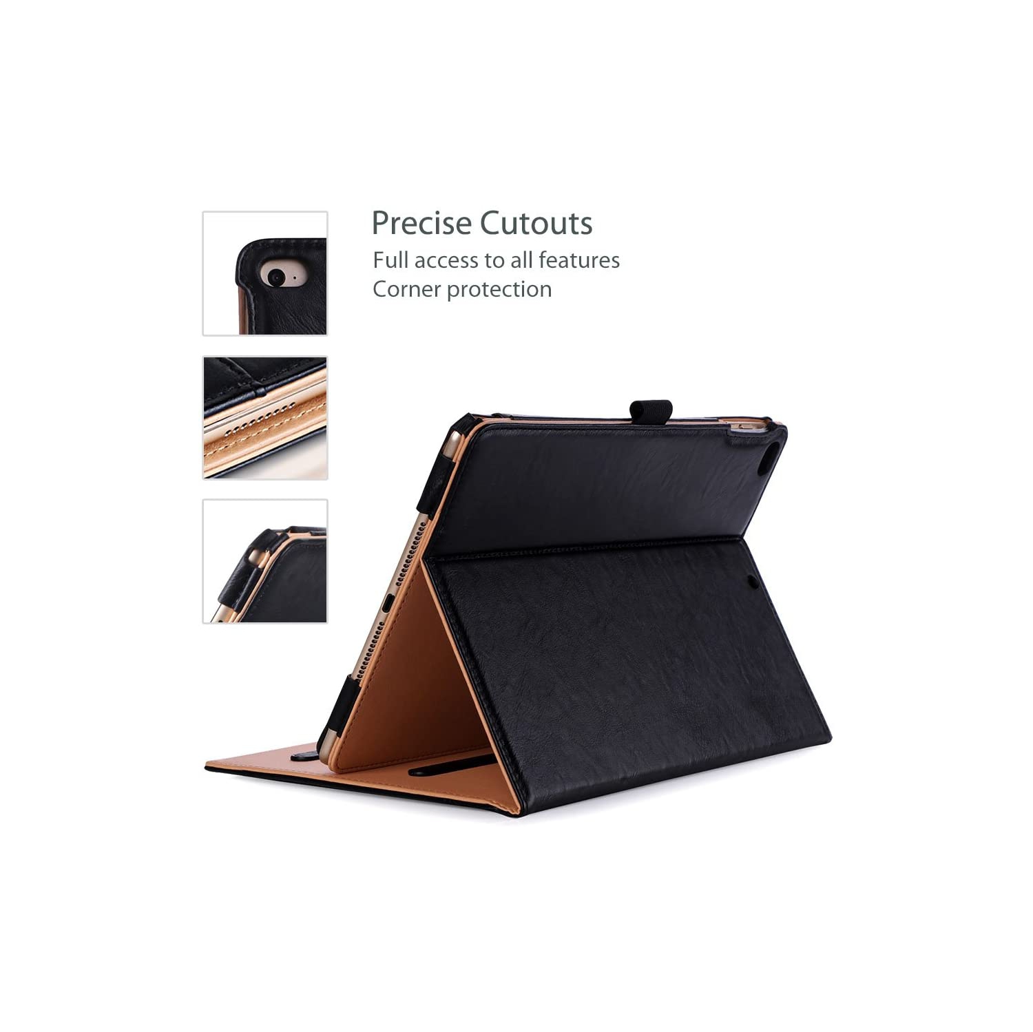 iPad 9.7 Case 2018 iPad 6th Generation / 2017 iPad 5th Generation Case - Stand Folio Cover Case