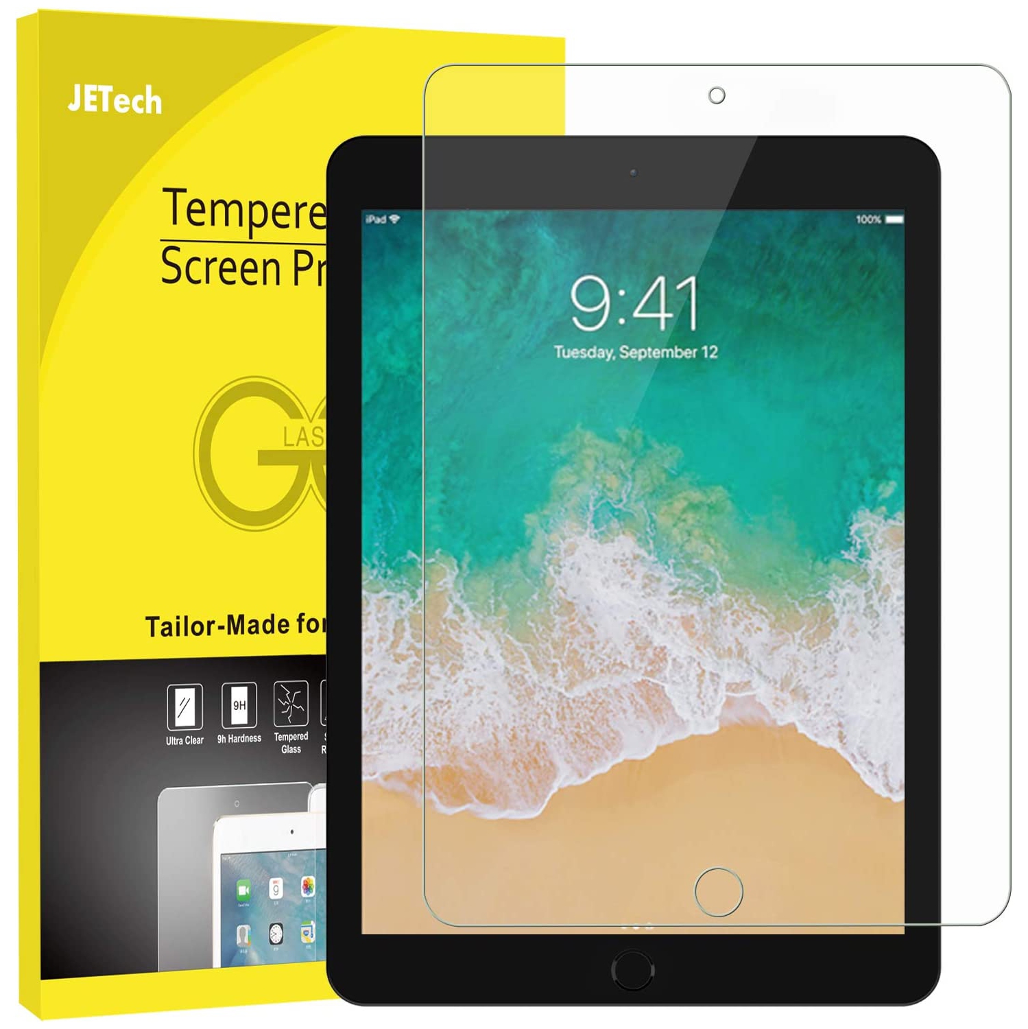 Screen Protector for iPad Pro 12.9-Inch, Tempered