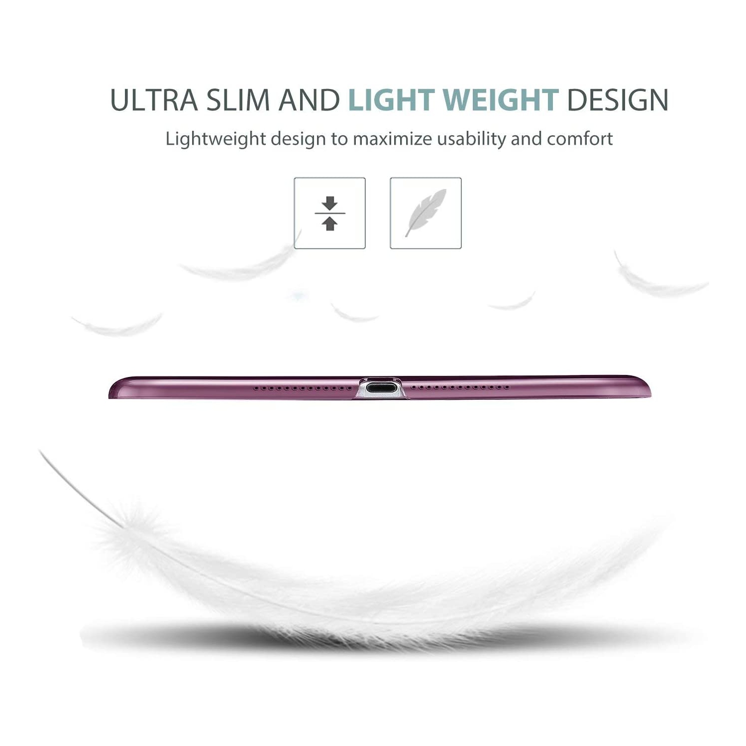 iPad 9.7 Case 2018 iPad 6th Generation / 2017 iPad 5th Generation Case - Ultra Slim Lightweight