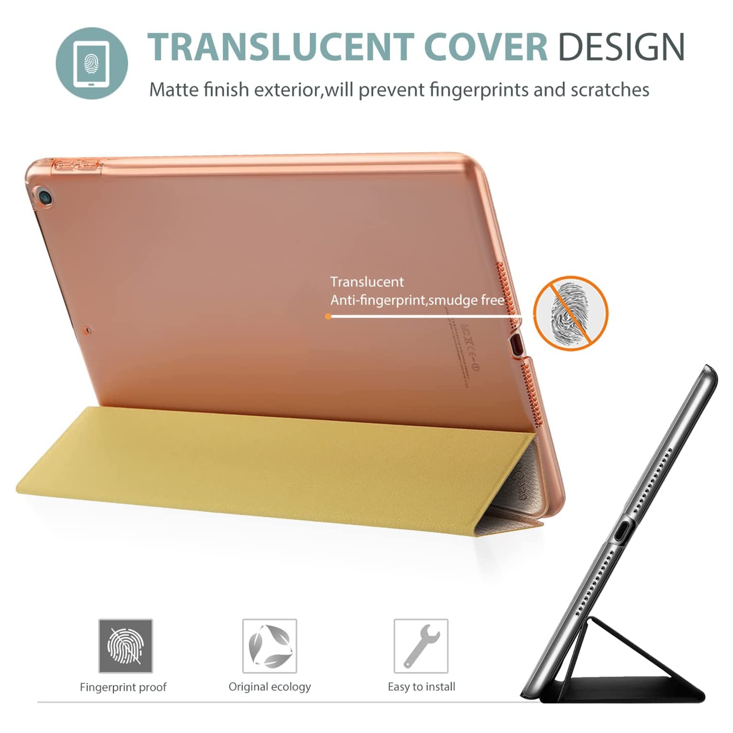 iPad 9.7 Case 2018 iPad 6th Generation / 2017 iPad 5th Generation Case - Ultra Slim Lightweight