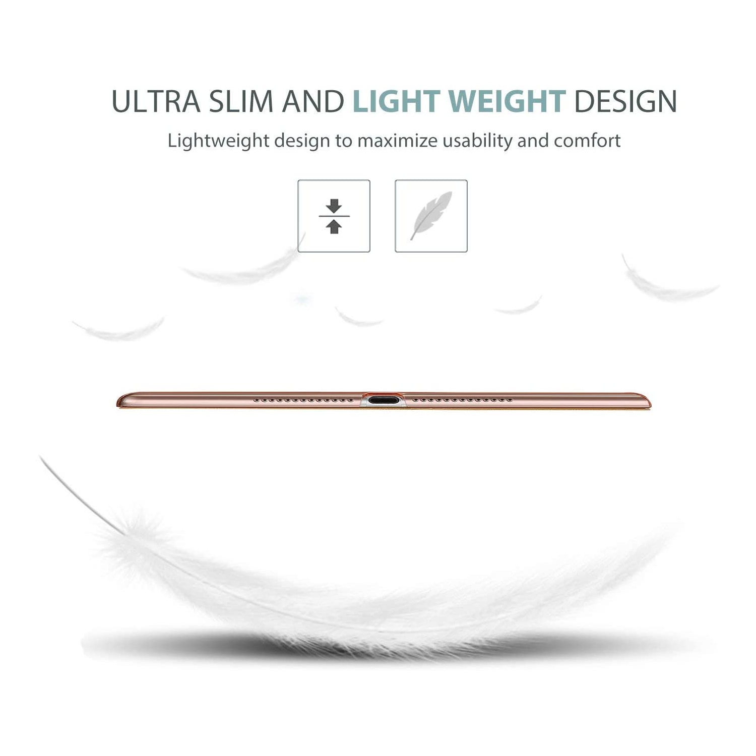 iPad 9.7 Case 2018 iPad 6th Generation / 2017 iPad 5th Generation Case - Ultra Slim Lightweight