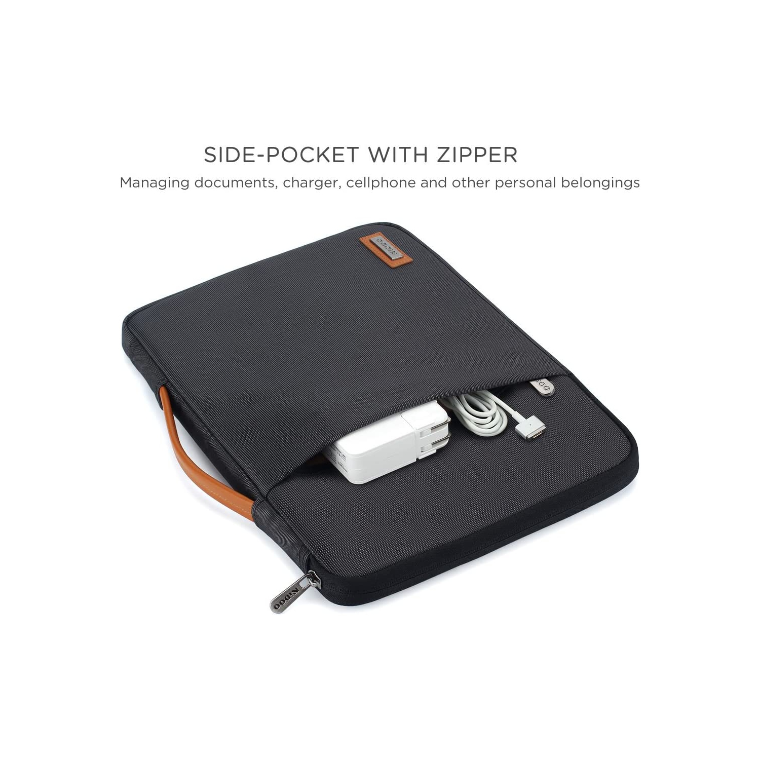 12.5-13.3 Inch Laptop Sleeve Case Notebook Bag Handbag Cover for 12.9" iPad Pro 2016 2017/13.3" MacBook Pro/