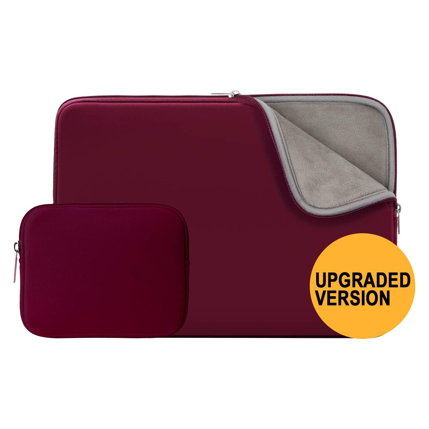 Housse pour portable de 15.6 po, sac souple à doublure duvetante avec pochette d’accessoires, compatible avec les imprimantes de Dell de 15,6 po