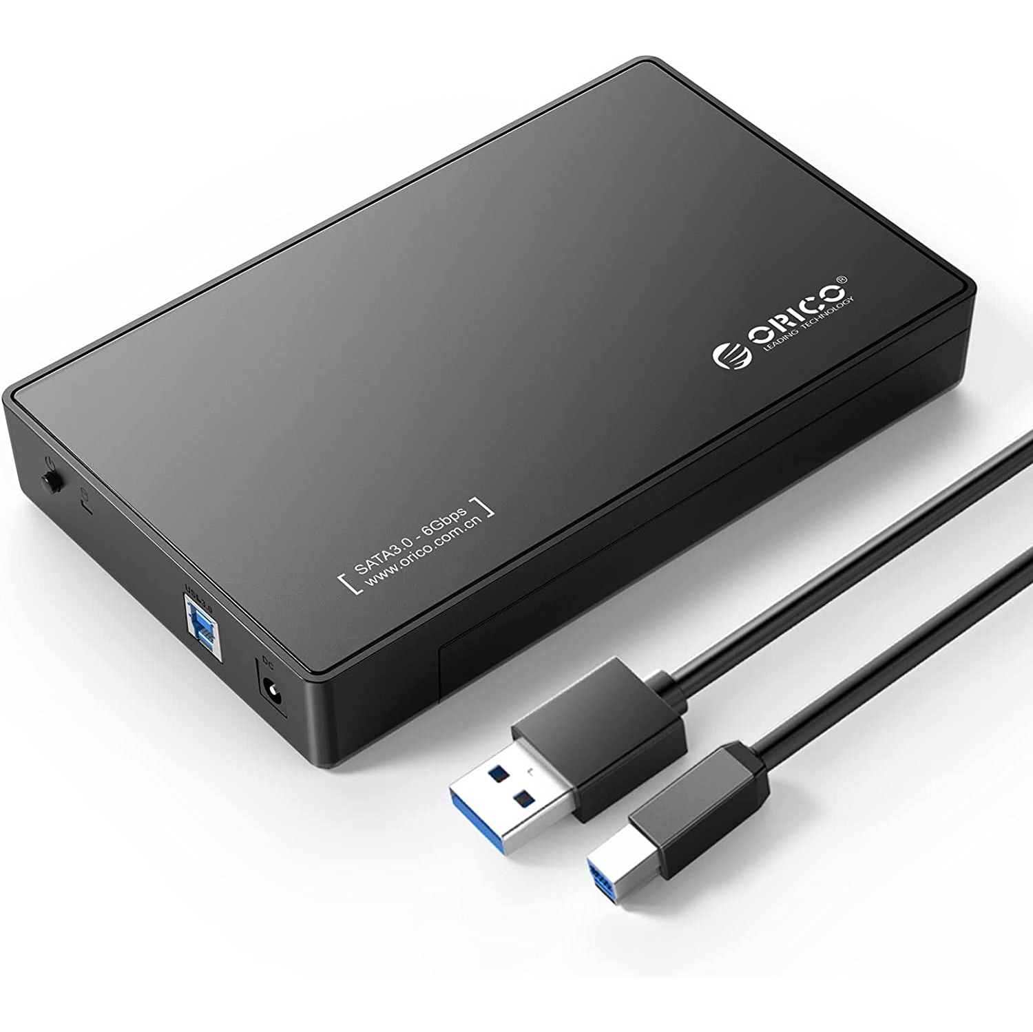 3588US3 Tool Free Screw-Less USB 3.0 3.5-inch External Hard Drive Enclosure Adapter Case for SATA HDD and SSD