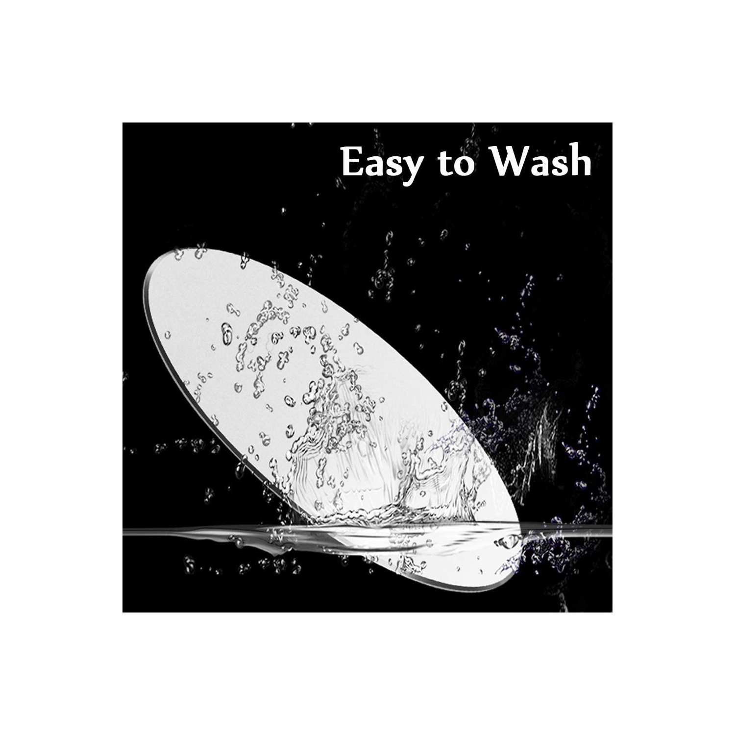 Paquet de 2 tapis de souris en aluminium, tapis de souris à deux côtés Smooth Magic Ultra Thin pour une souris rapide et précise