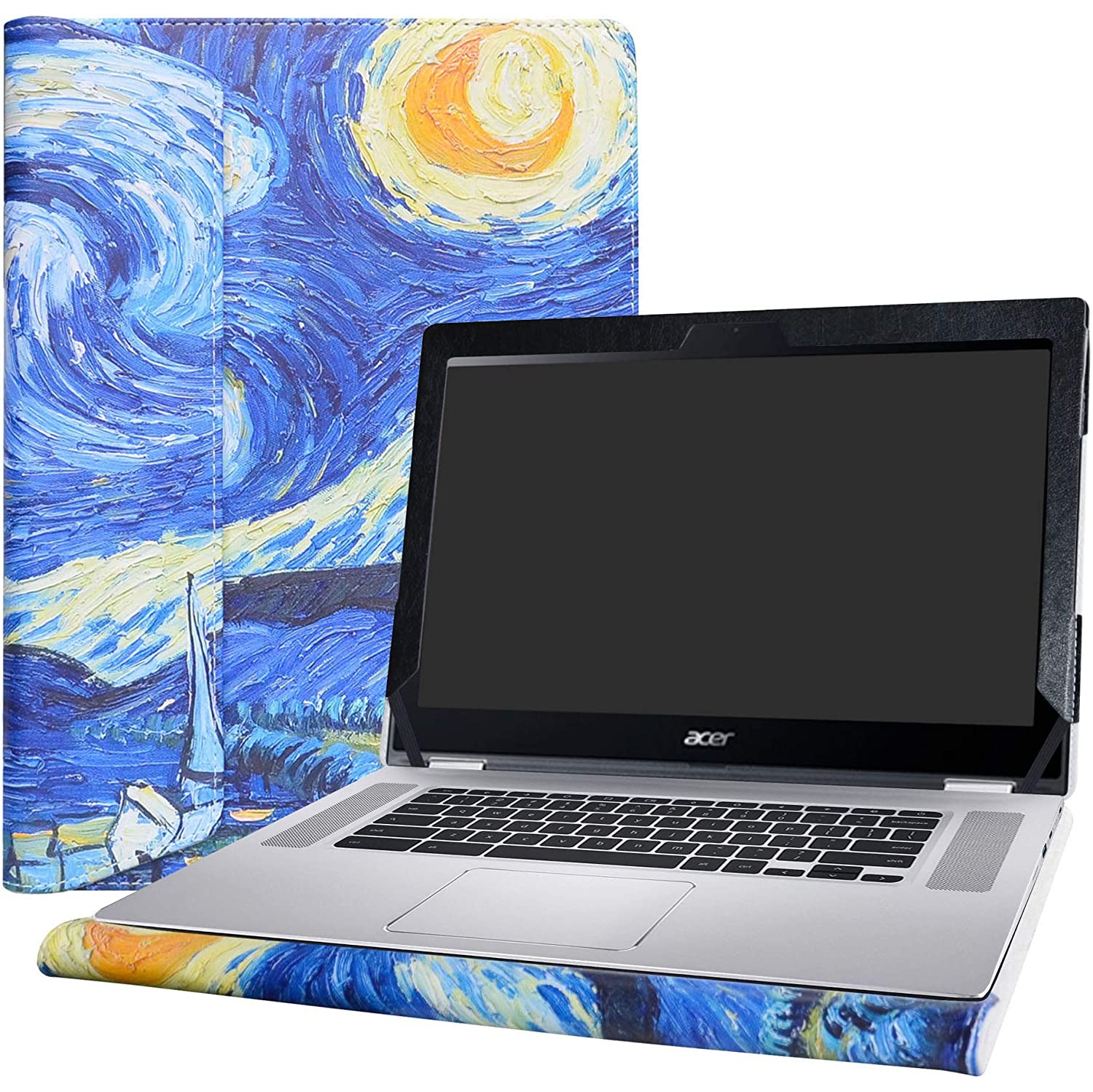Protective Case Cover for 15.6" ACER CHROMEBOOK Spin 15 CP315-1H Series Laptop(Warning:Not fit Acer Chromebook