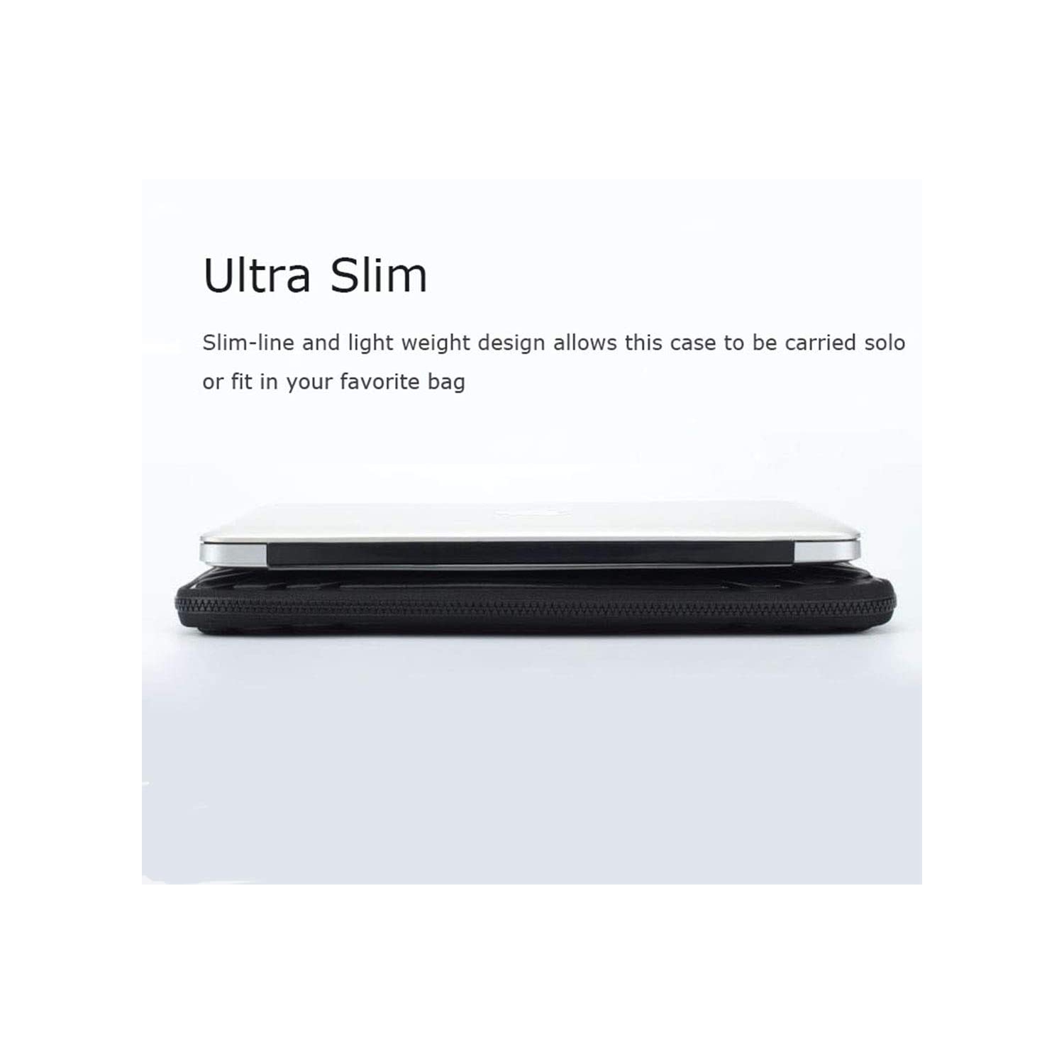 13.3 Inch Shockproof Waterproof Laptop Sleeve with Handle Lightweight Soft EVA Tablet Case for 13-13.3 Inch