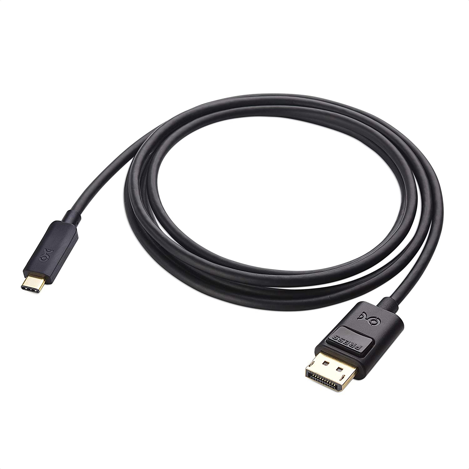 USB C to DisplayPort Cable Supporting 8K 60Hz Black 6