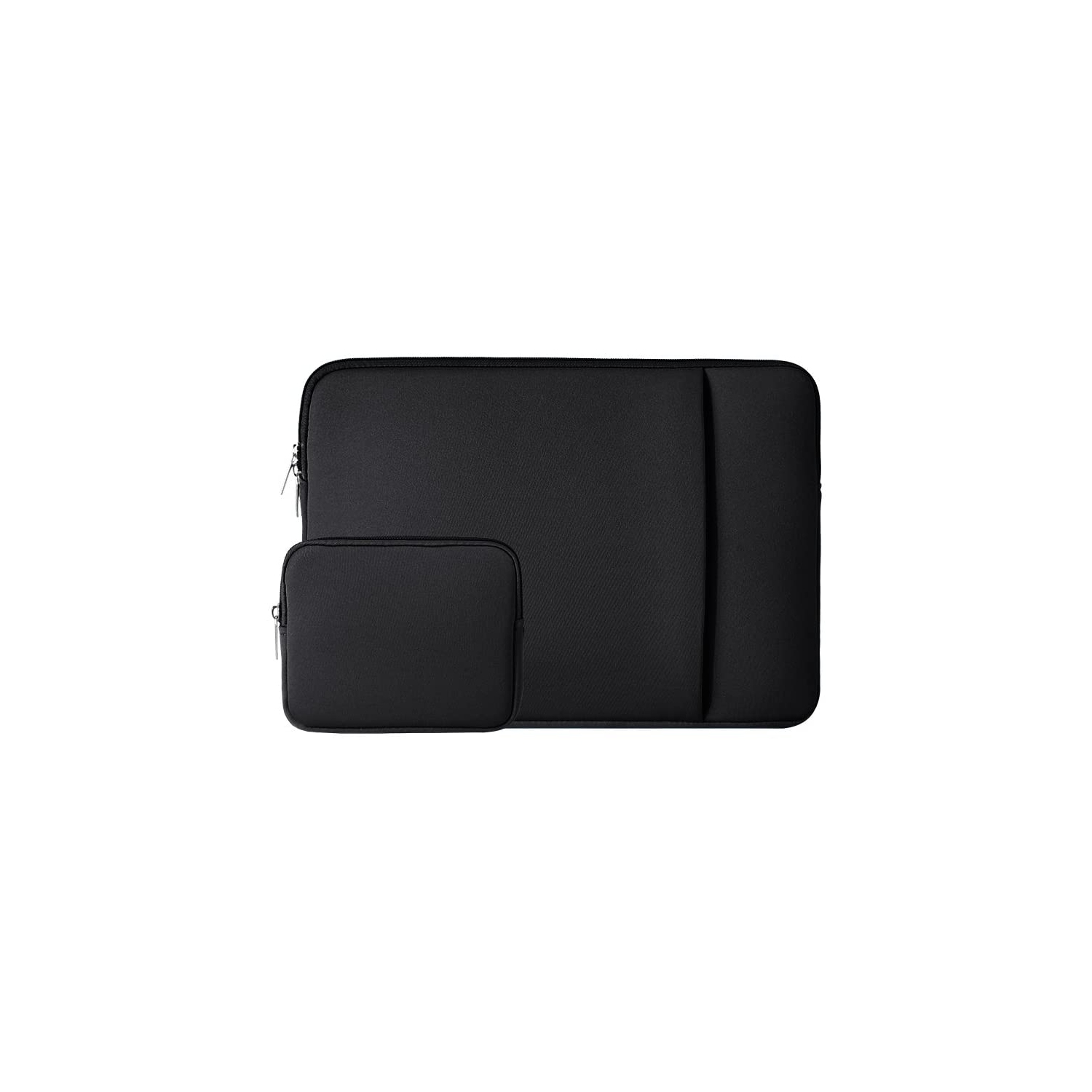 15.6 Inch Laptop Sleeve Protective Case Cover Bag with Pocket & Accessories Pouch,Compatible with 15.6" Dell