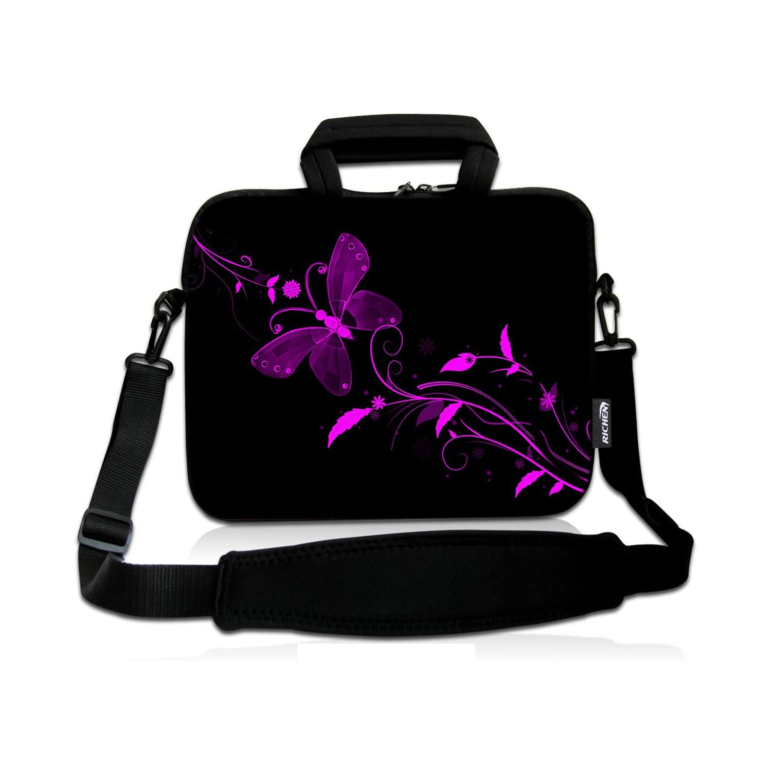 14 15 15.4 15.6 inch Laptop shoulder bag Messenger Bag Case Notebook Handle Sleeve Neoprene Soft Carring Tablet