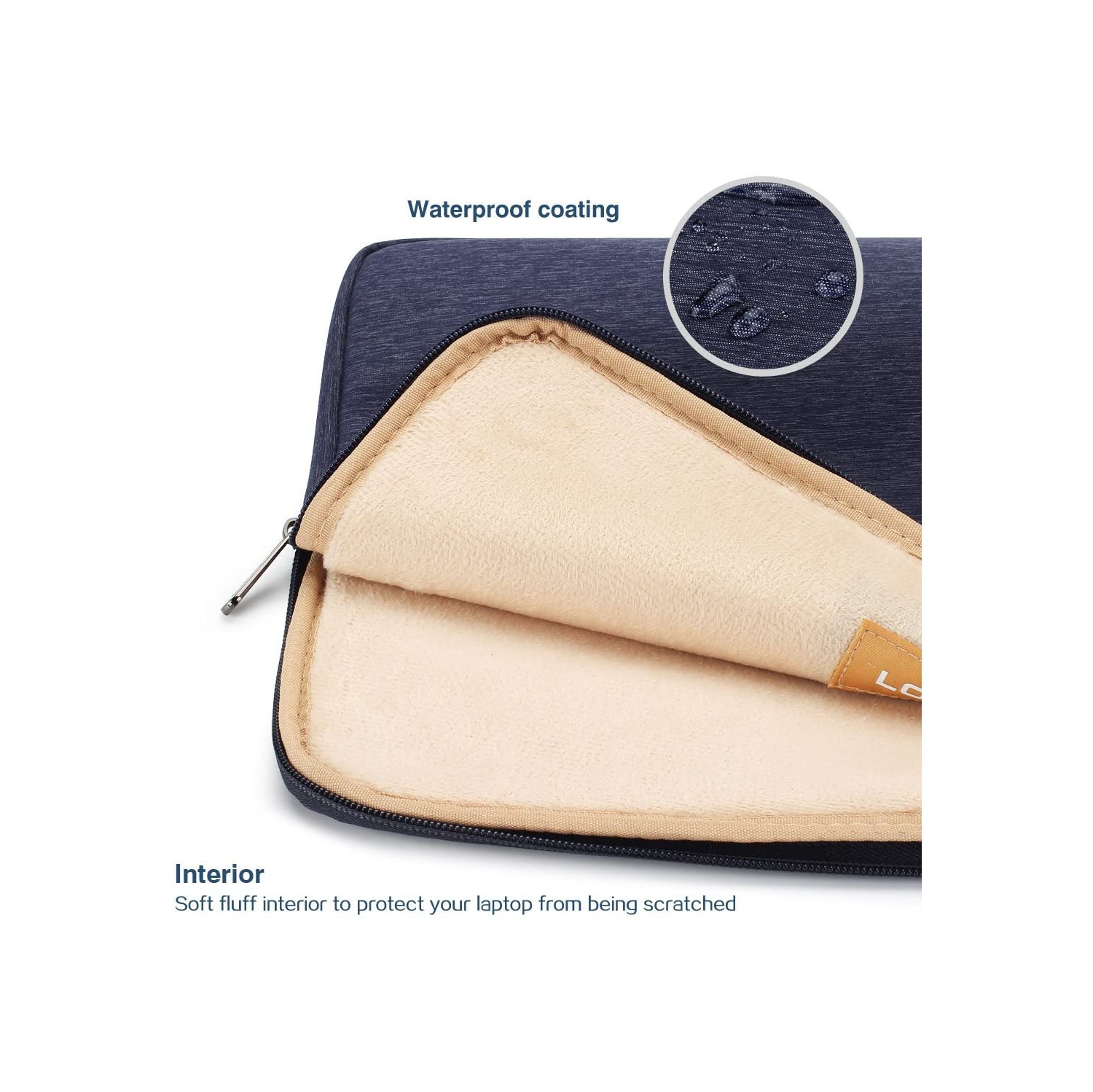 10.1 Inch Laptop Sleeve Case Water-Resistant Tablet Protective Carrying Handle Bag for 10.5" iPad Pro/9.7" iPad