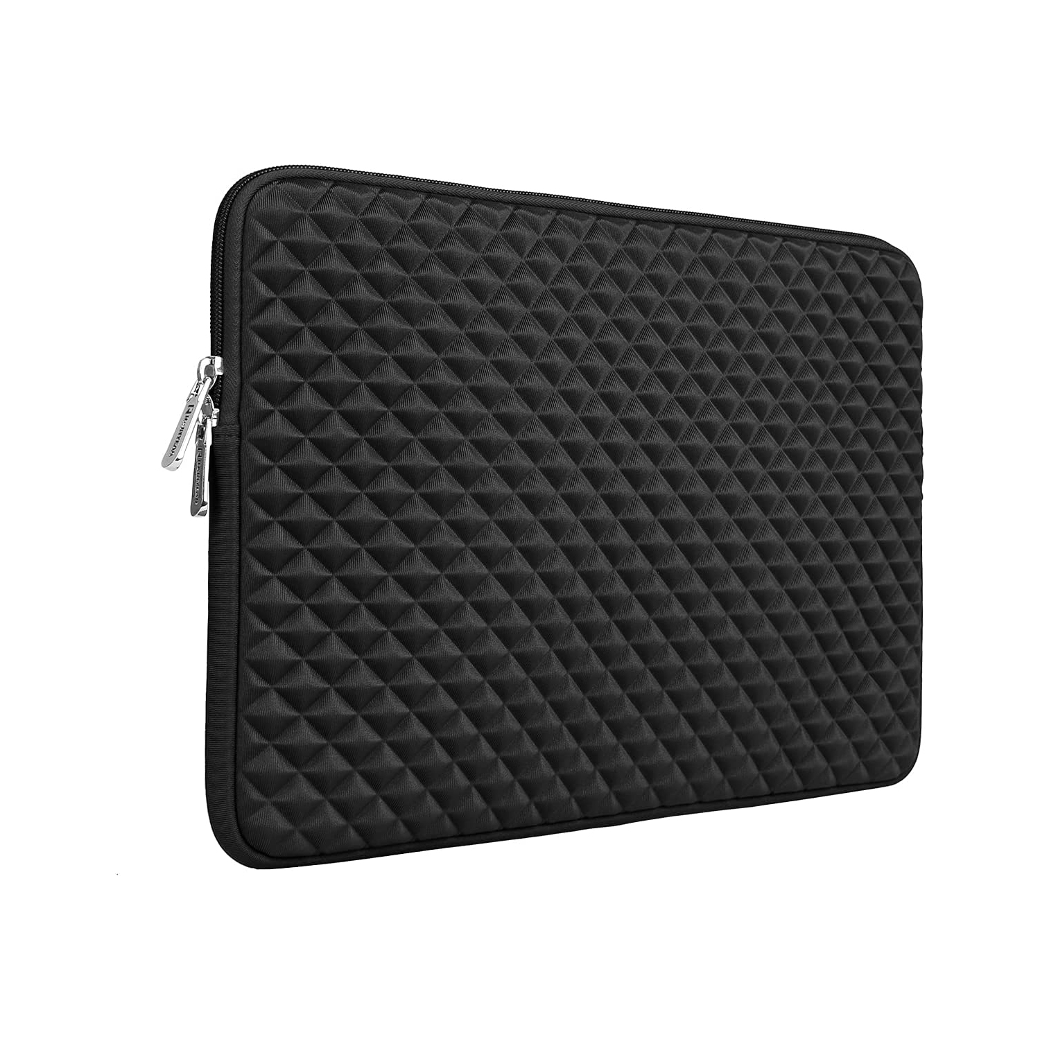 15.6 Inch Laptop Sleeve Diamond Foam Shock Resistant Protective Case Cover Carrying Bag Compatible with 15.6"
