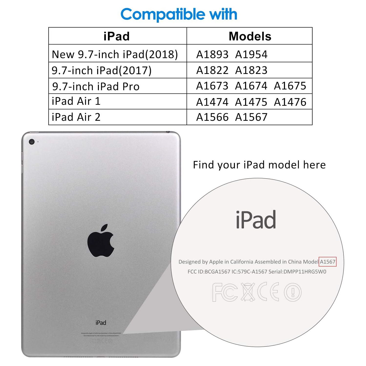 Screen Protector for iPad, iPad Air 1, iPad Air 2, iPad Pro