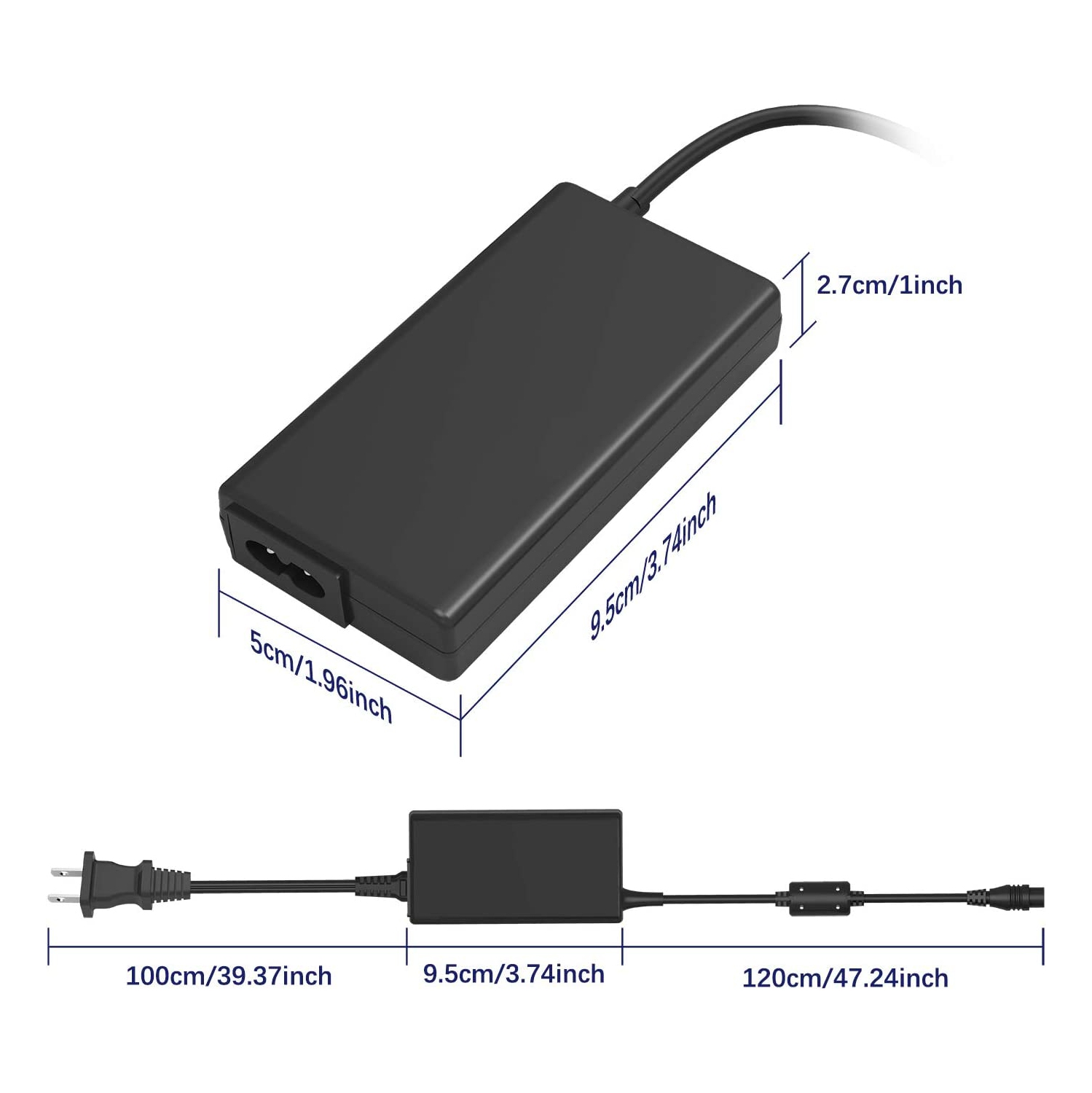 70W 18.5V-20V Universal Ultrathin AC Adapter Laptop Charger Power Supply for HP Lenovo Dell Asus Acer IBM
